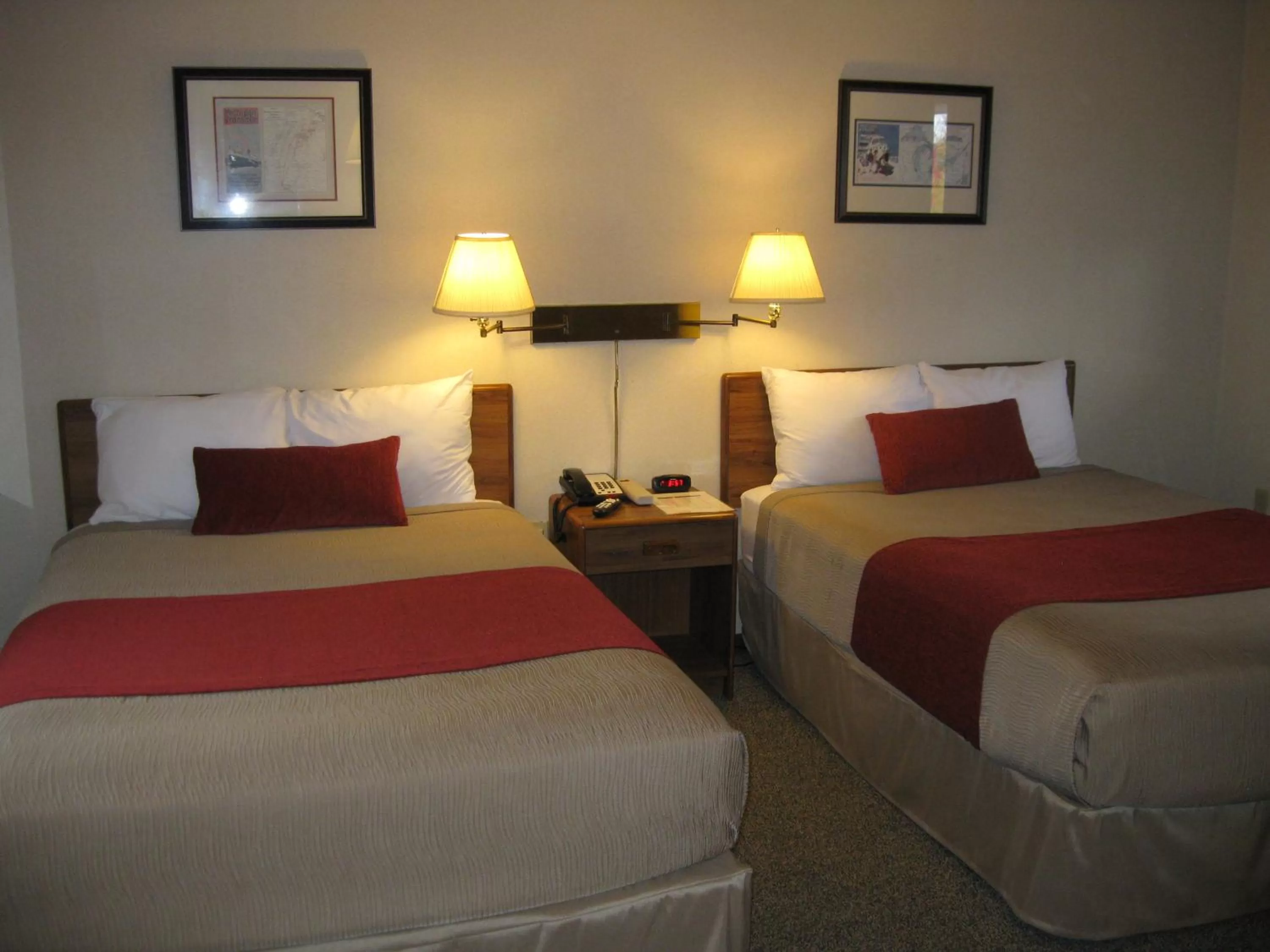 Bed in Boyne City Motel