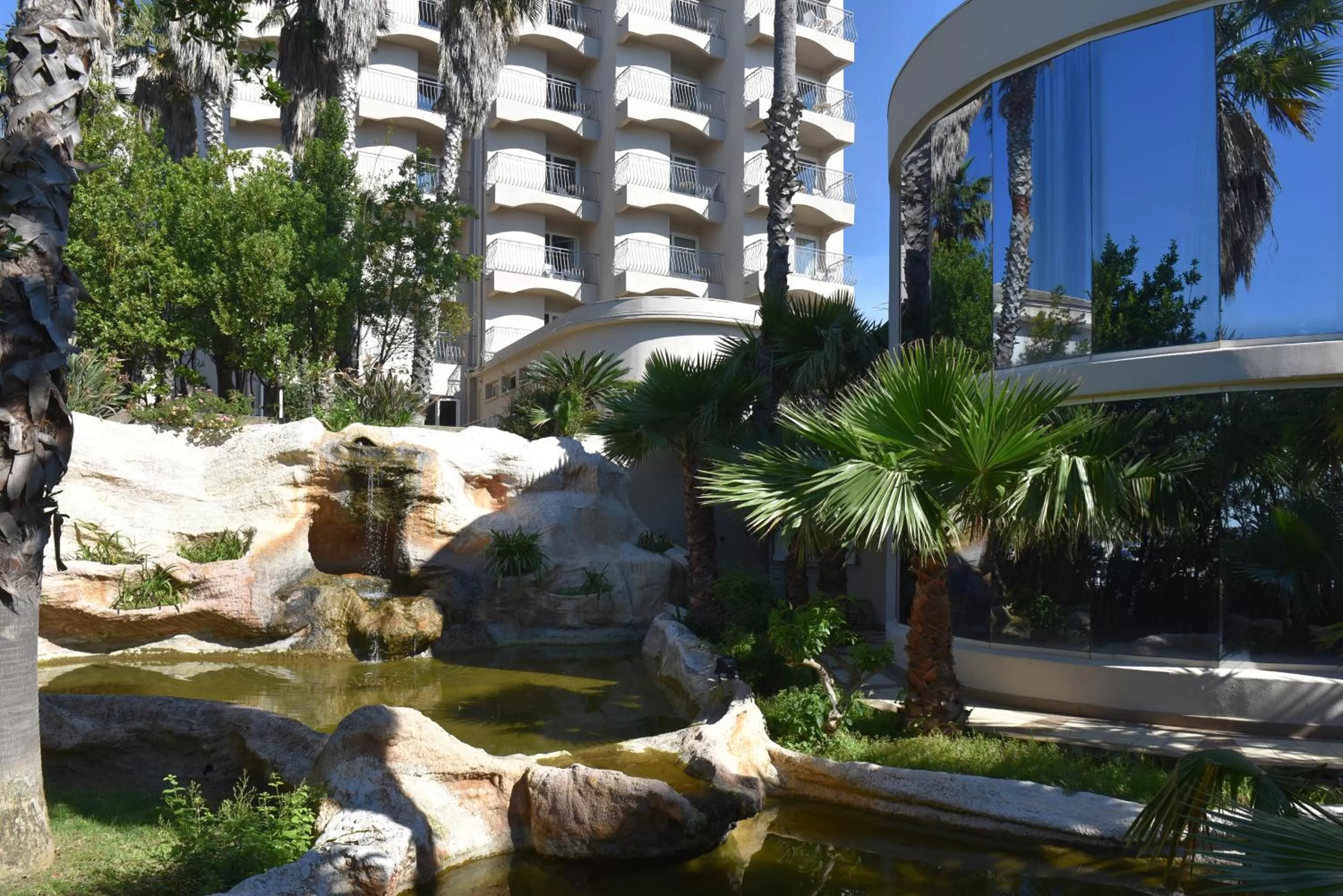 Garden in Ostella Spa & Resort