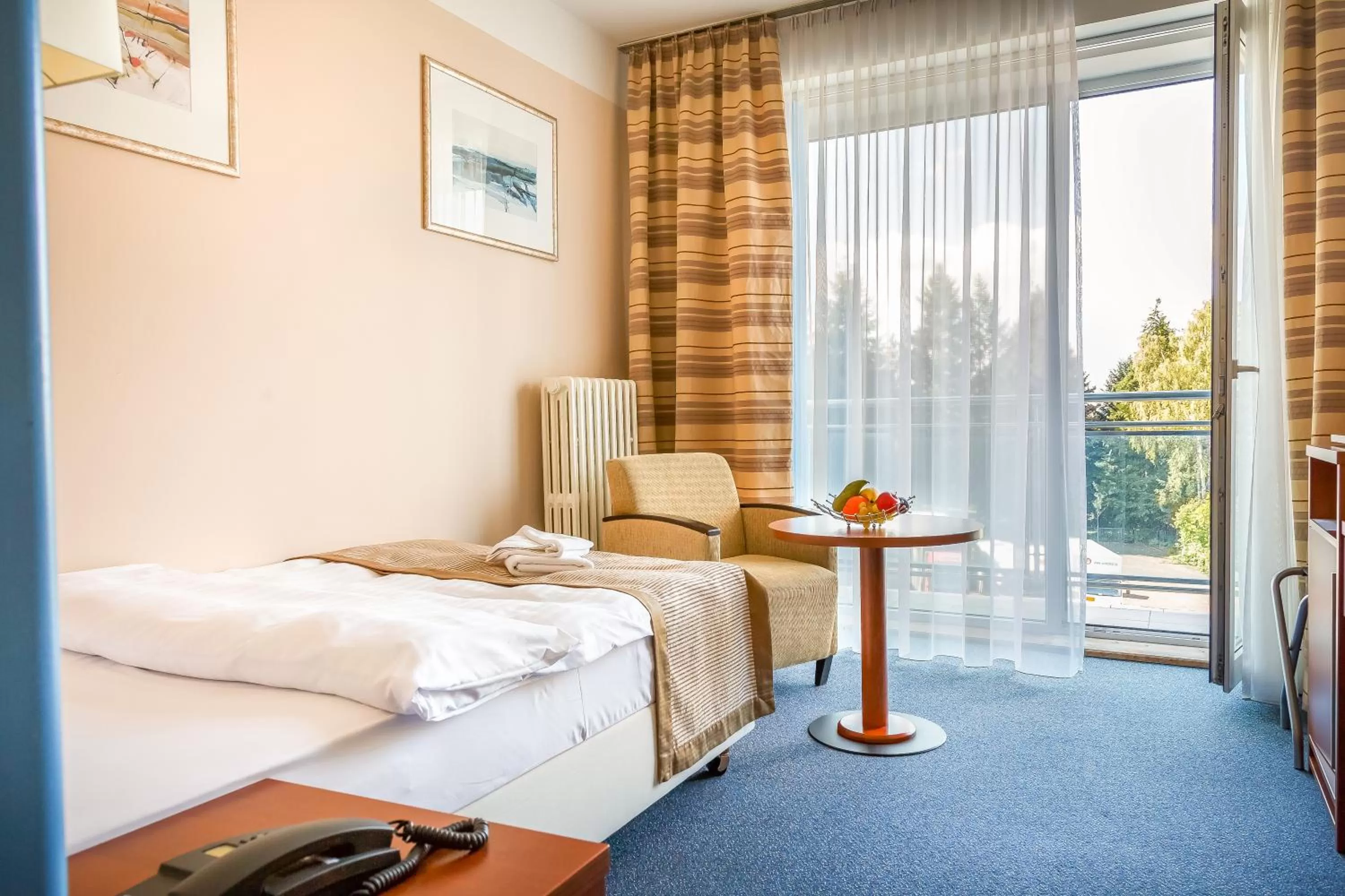 Bedroom, Bed in Hotel Marttel