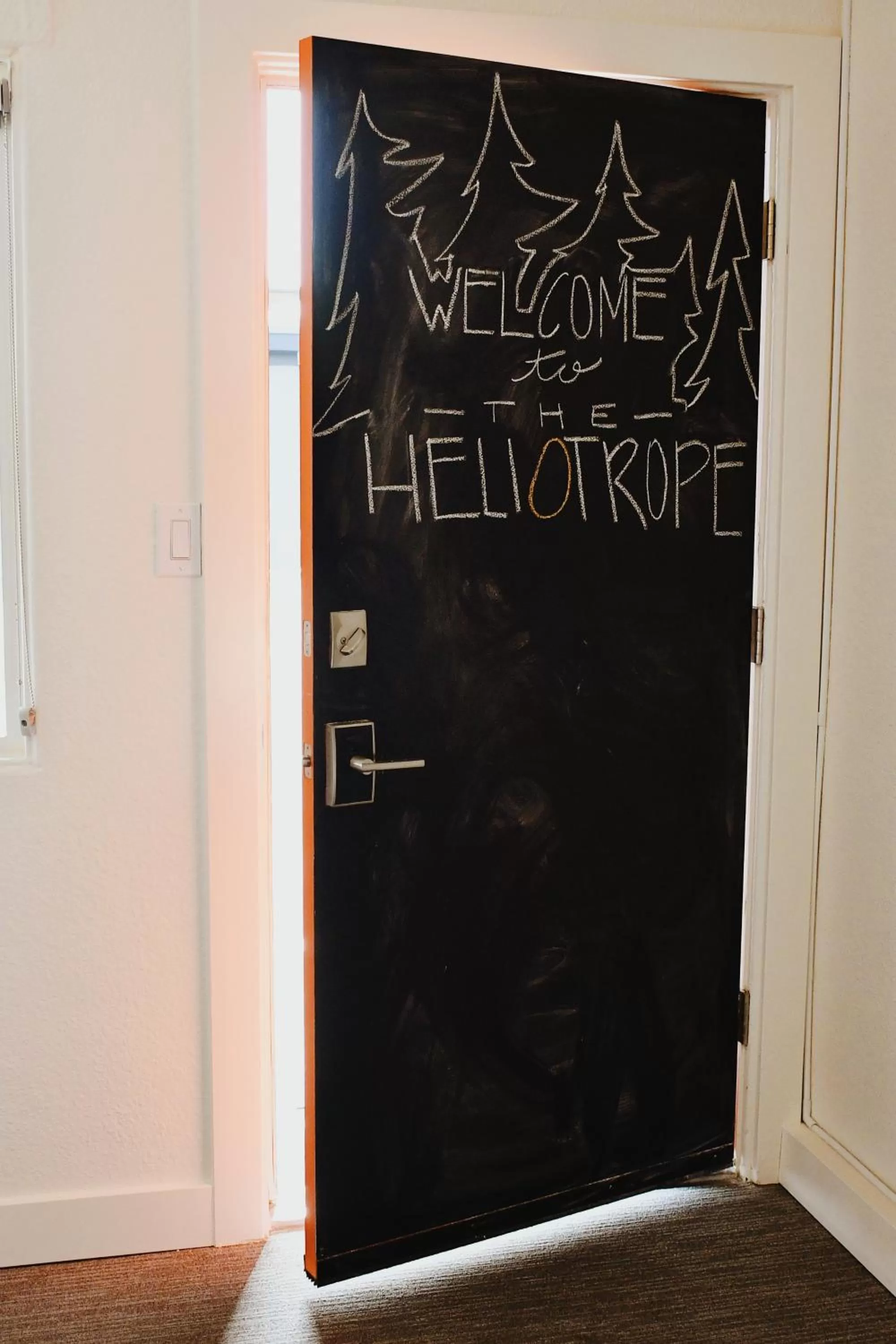 Property building in Heliotrope Hotel