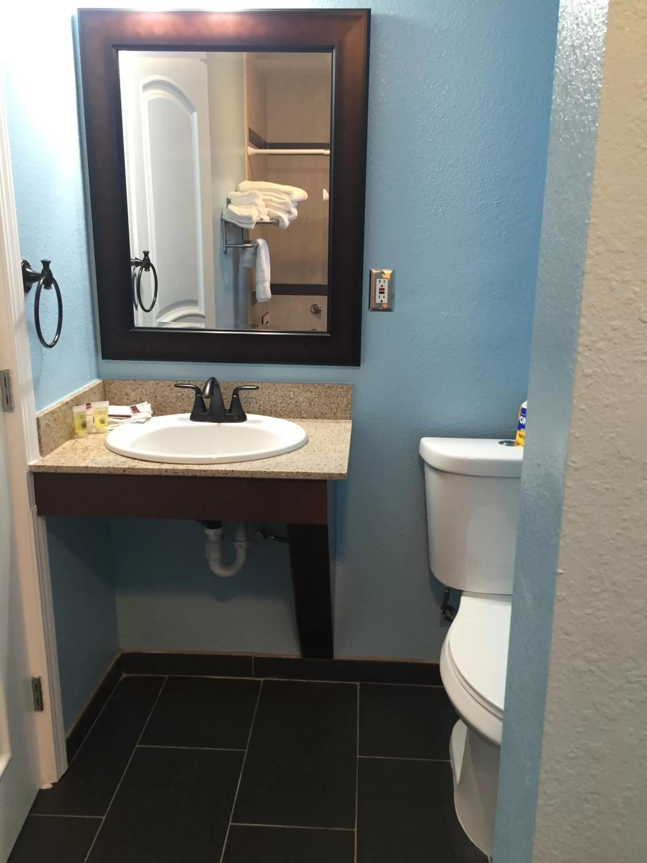 Bathroom in Dolphin Cove Motel