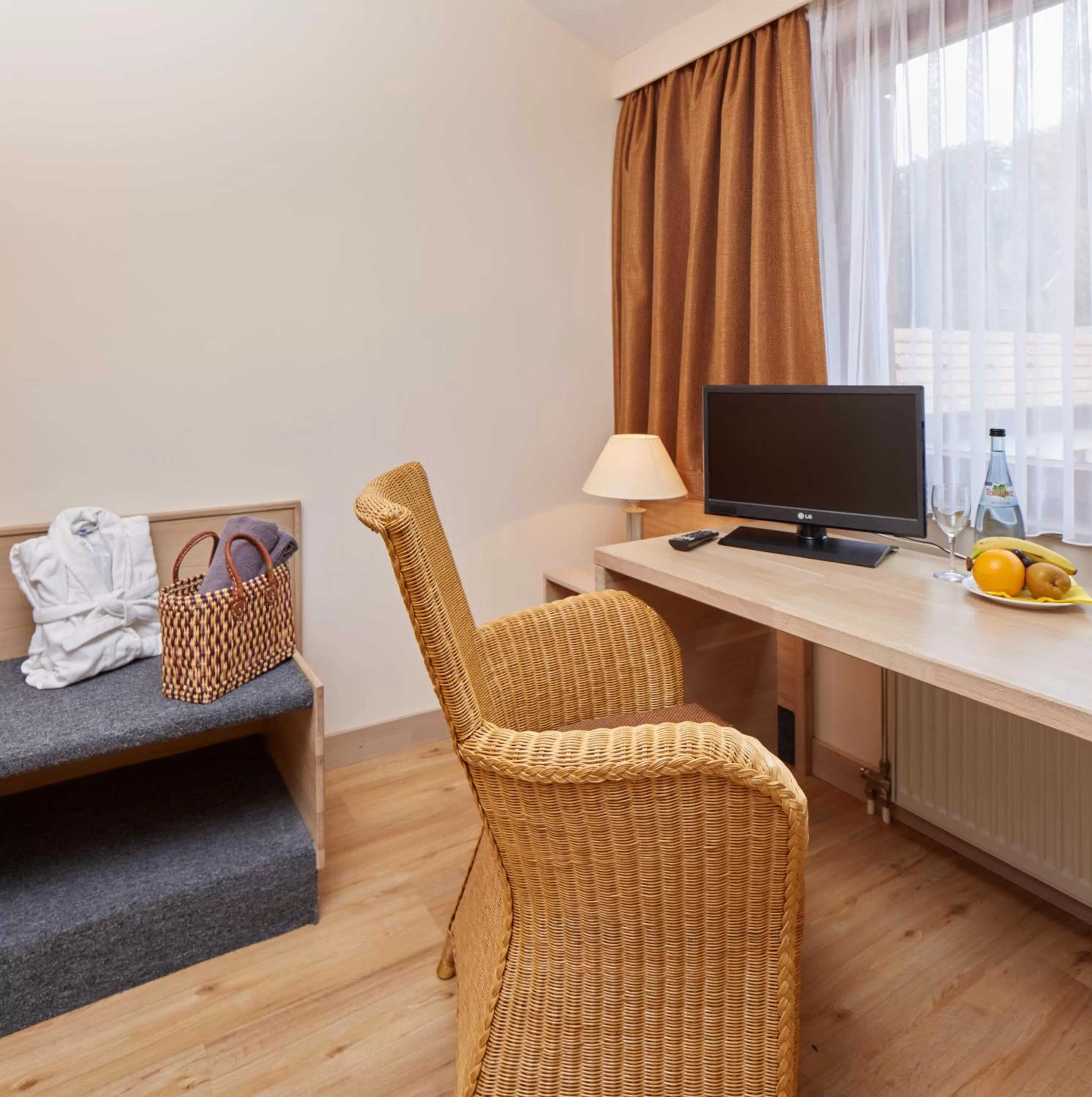 Bedroom in NaturKulturHotel Stumpf