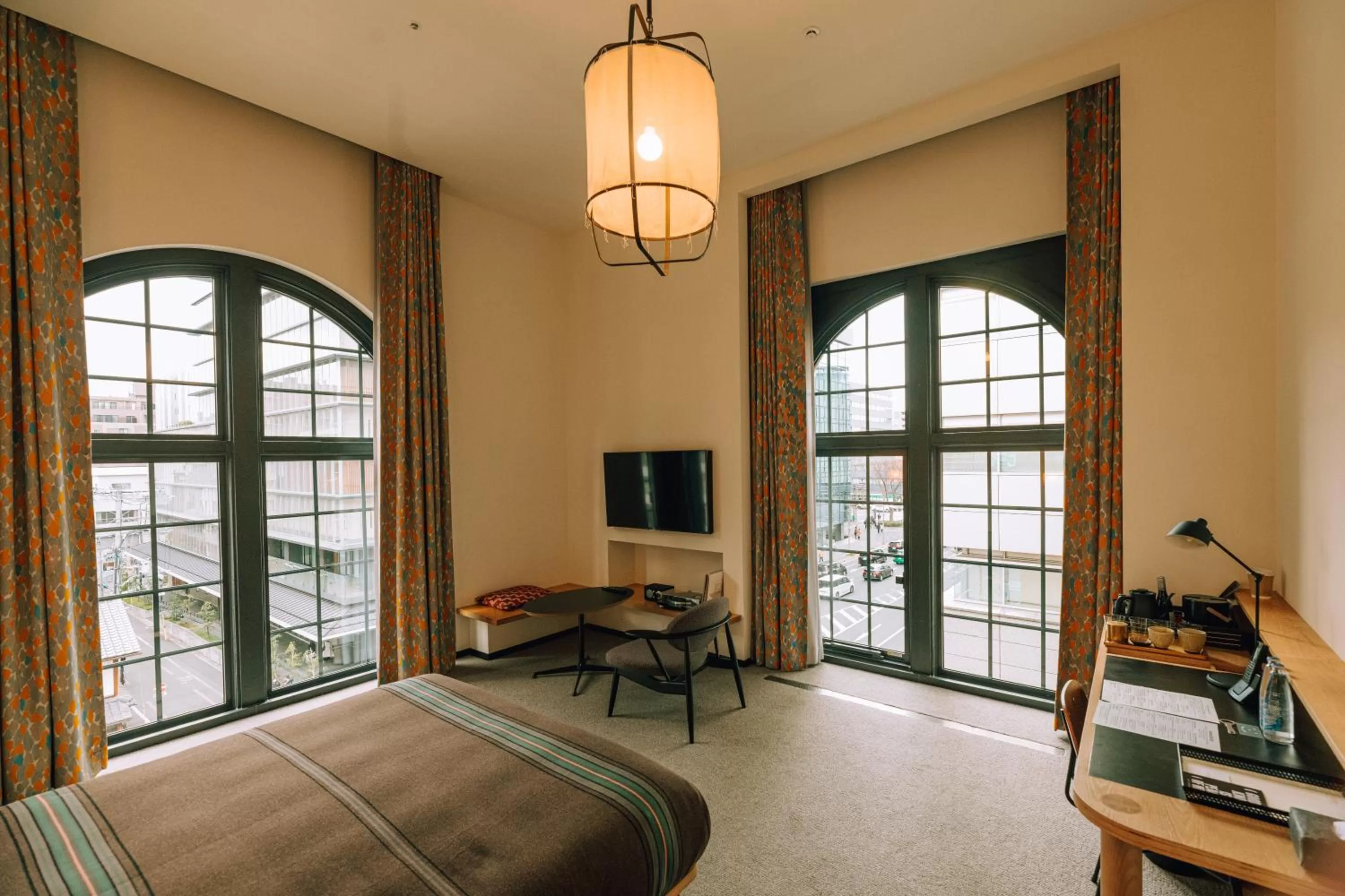 Bed in Ace Hotel Kyoto