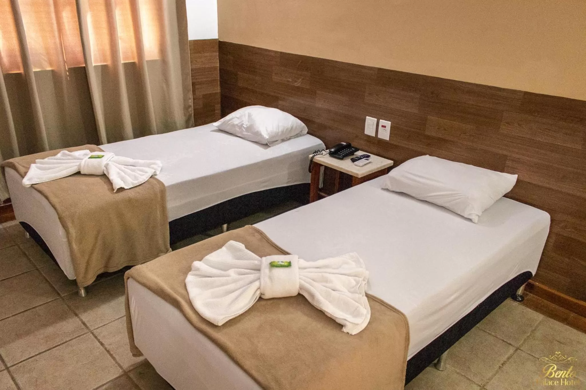 Bed in Bento palace hotel