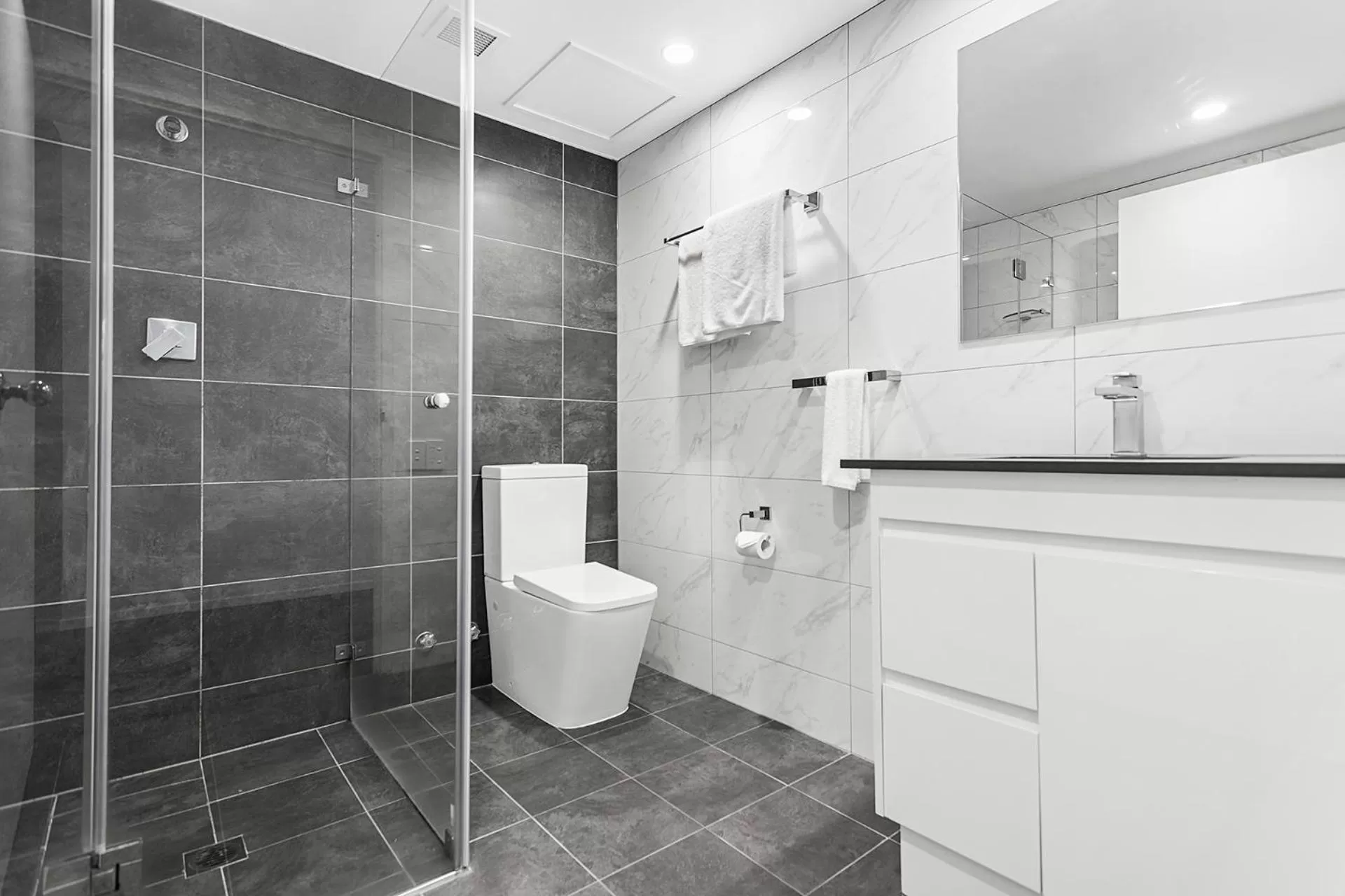 Toilet in Landmark Resort