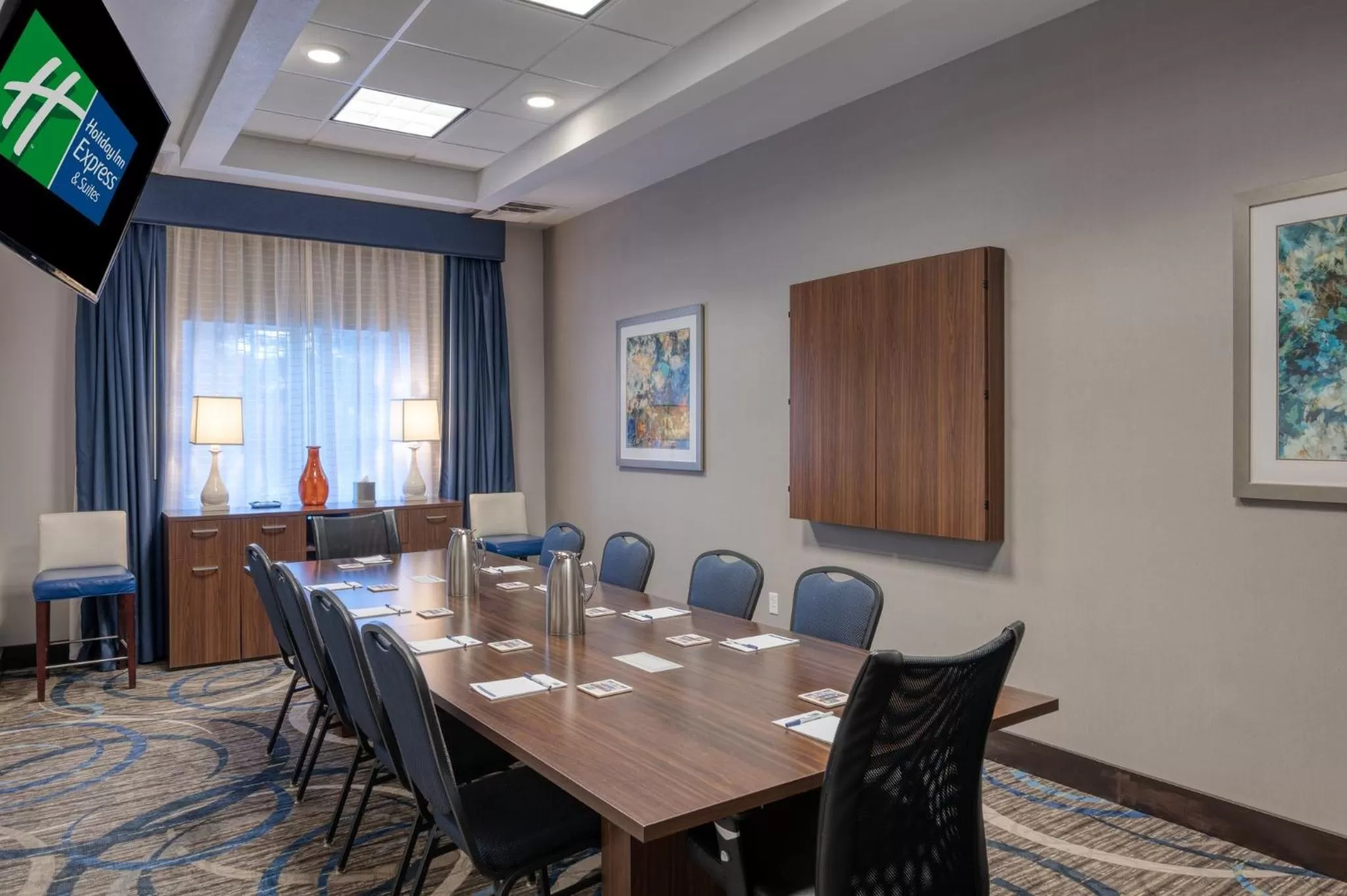 Meeting/conference room in Holiday Inn Express and Suites Edwardsville by IHG