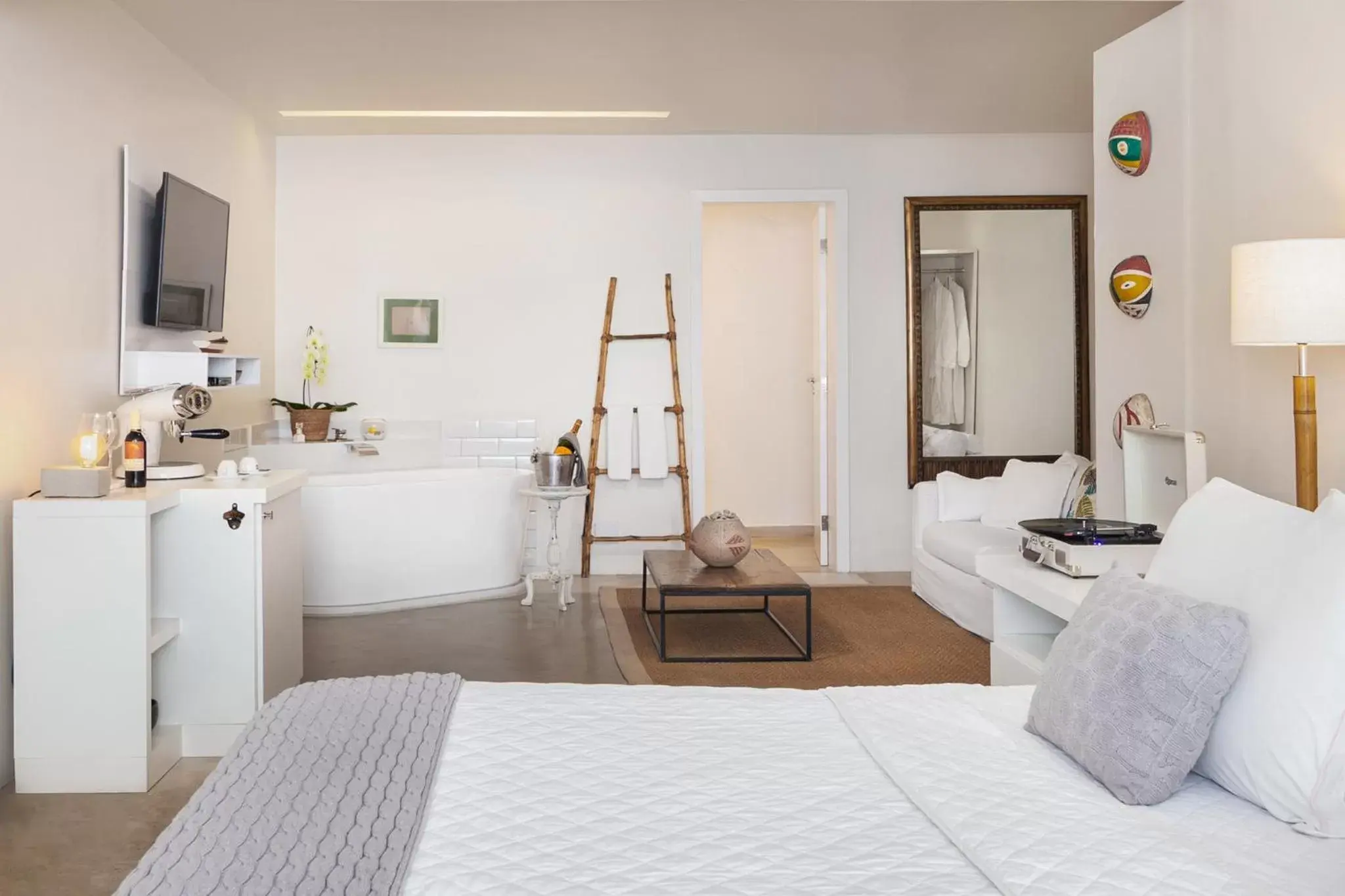 Loft Suite with bathtub and sea view in Abracadabra Boutique Hotel Loft Suite with bathtub and sea view in Abracadabra Boutique Hotel