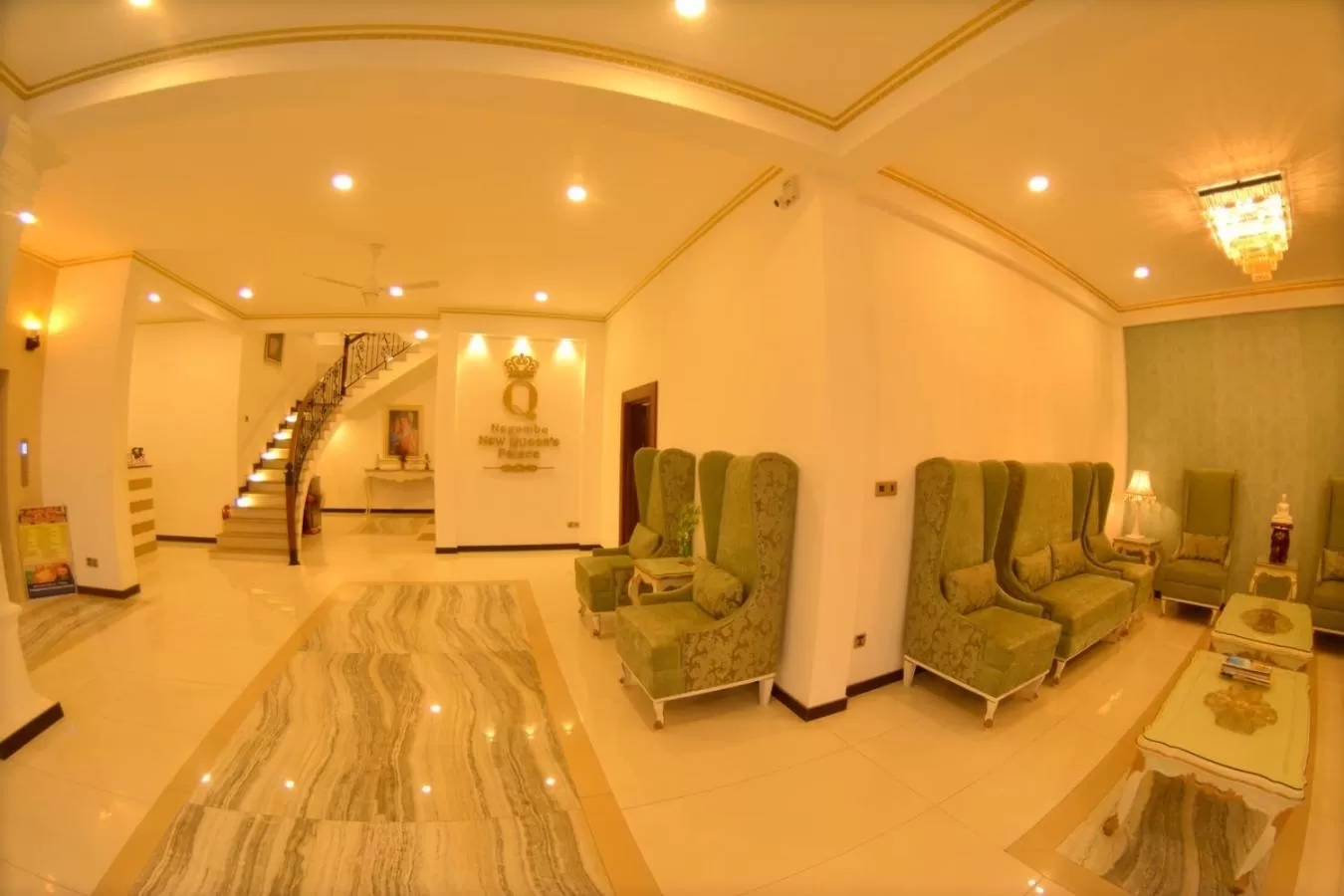 Seating area in Negombo New Queen's Palace