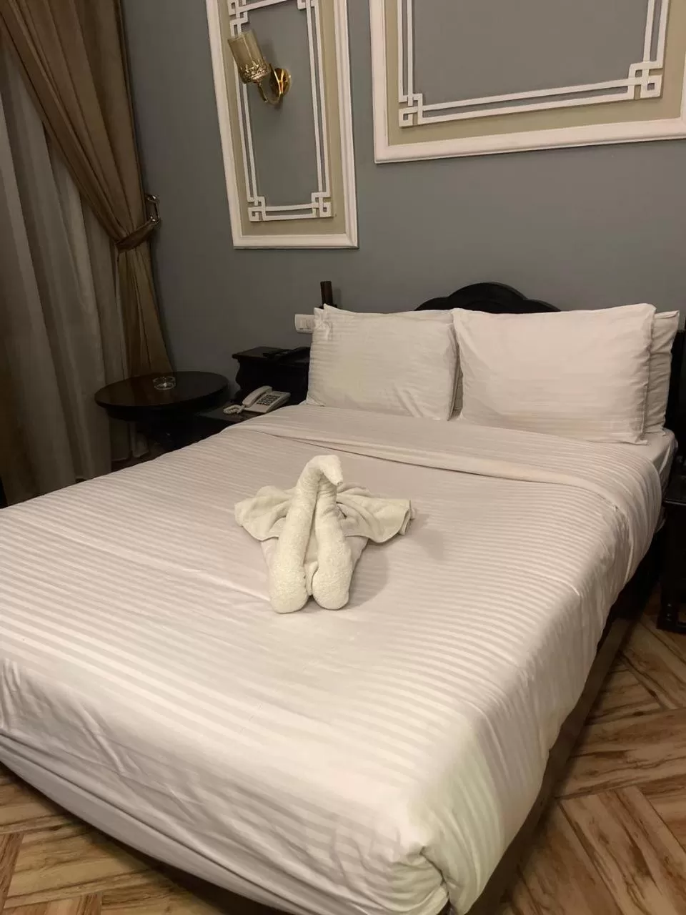 Bed in Cosmopolitan hotel
