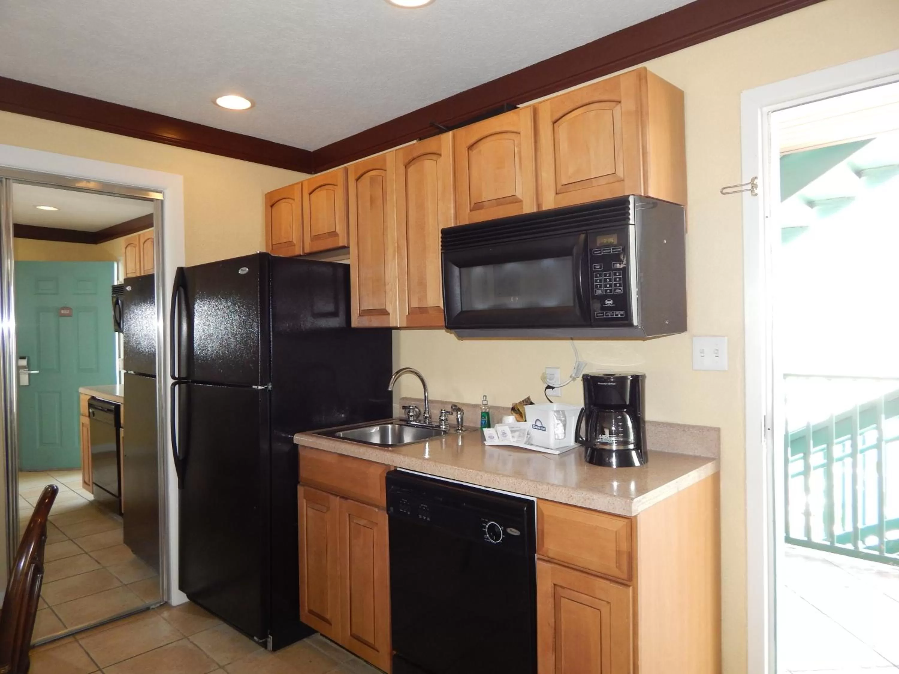 Kitchen or kitchenette in Days Inn by Wyndham Ocean City Oceanfront