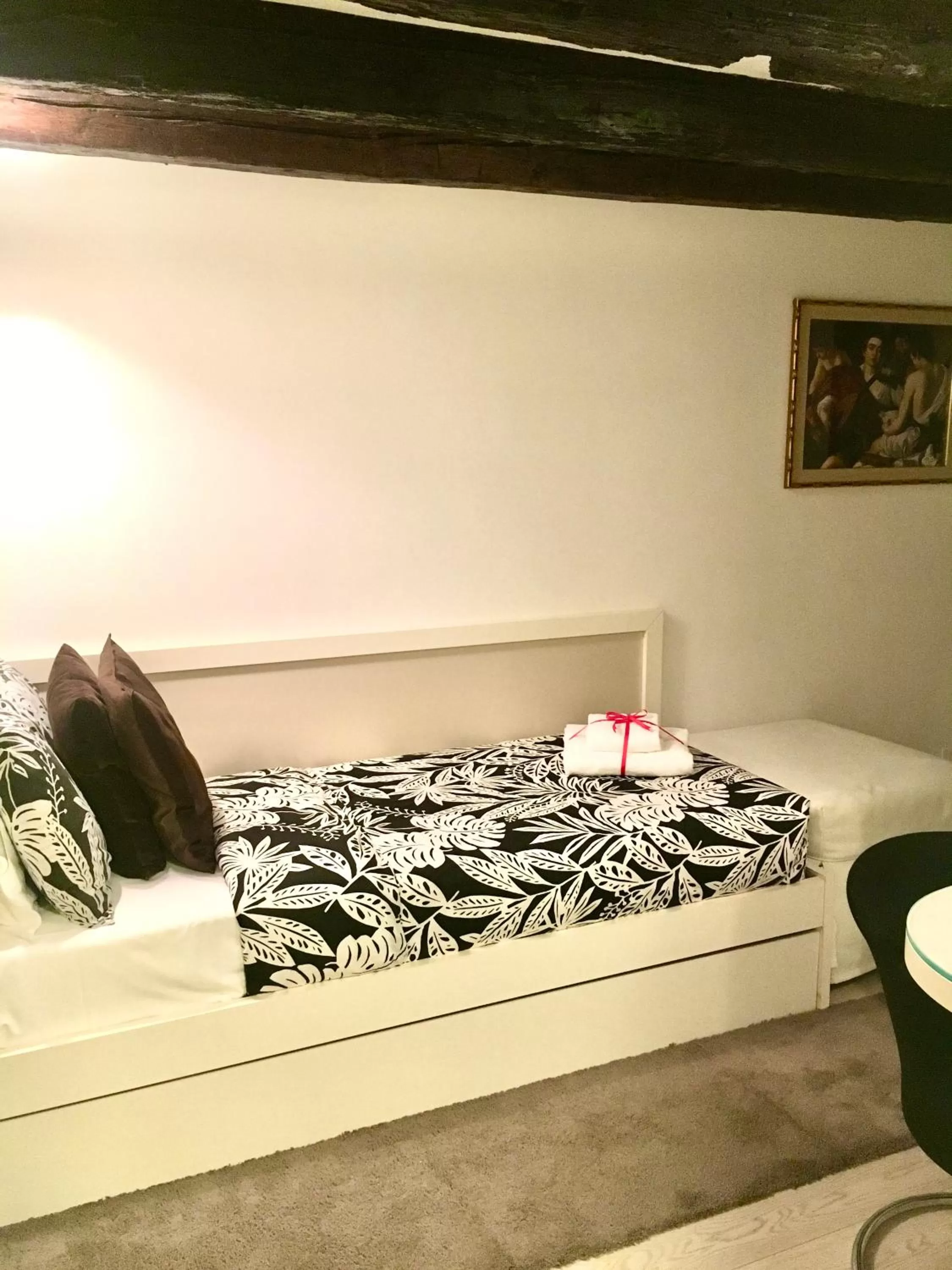 Bed in B&B Fortuny