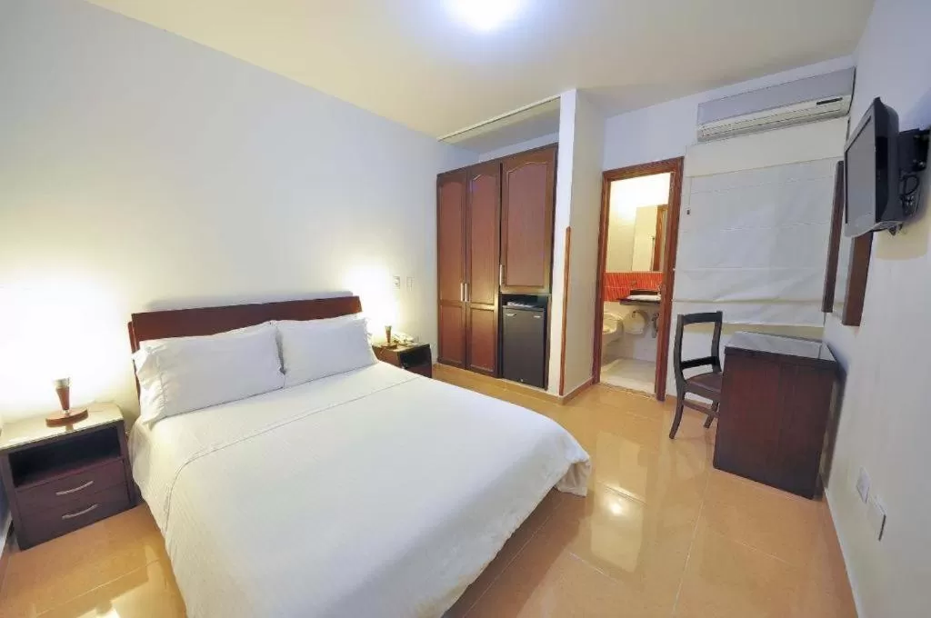 Bed in Hotel Palonegro