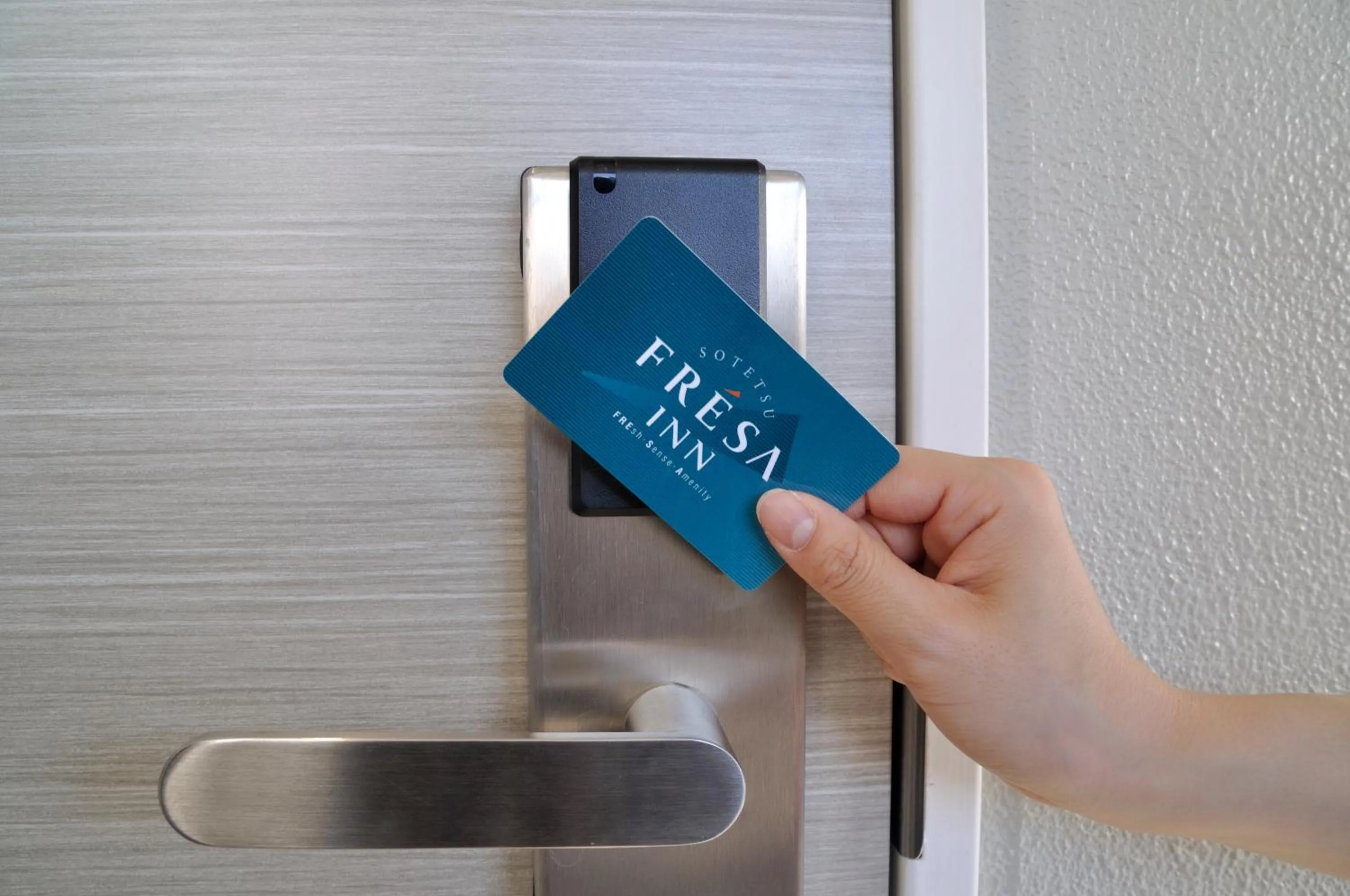 Decorative detail in Sotetsu Fresa Inn Tokyo-Kyobashi