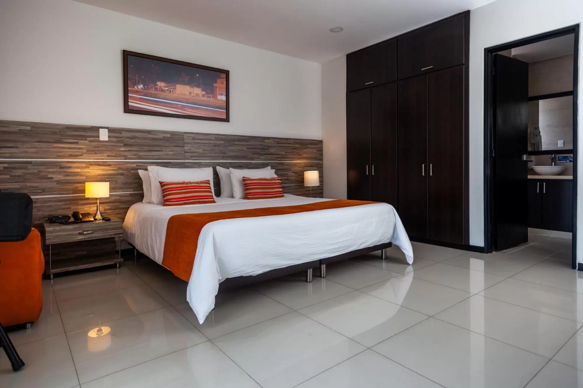 Bed in Hotel San Martin Popayan