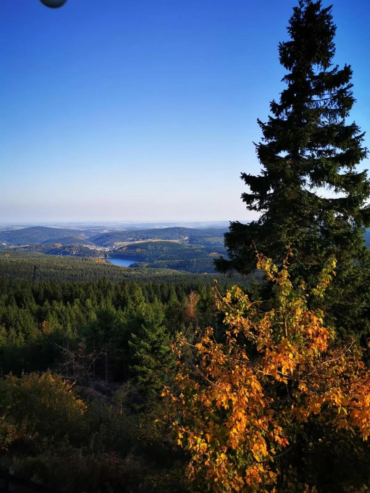 Natural landscape in Auersberg Haus