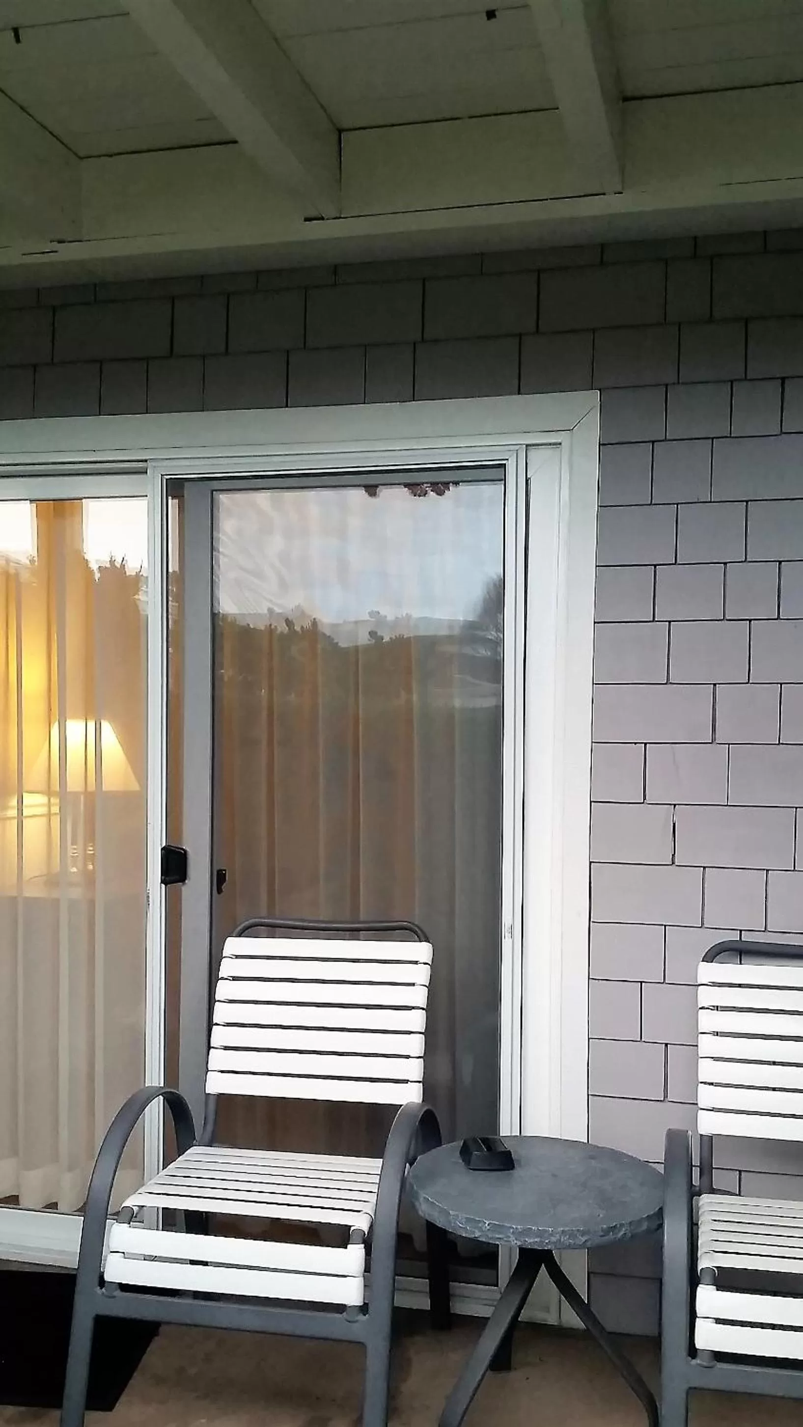 Patio in Monterey Bay Lodge