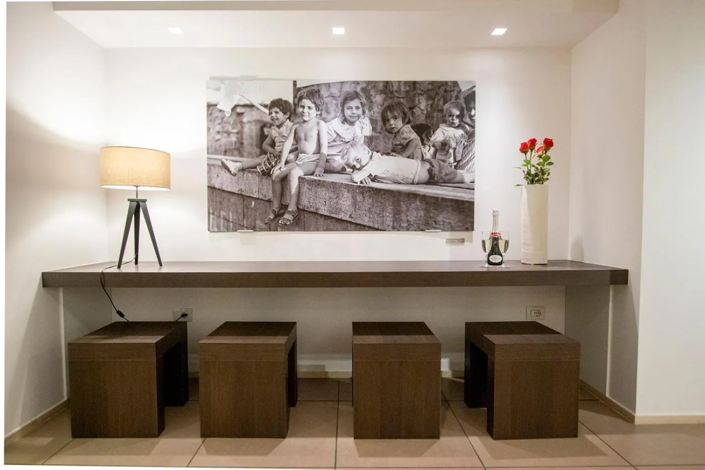 Seating area in Hotel Dimorae Rooms and Suites - Apartments