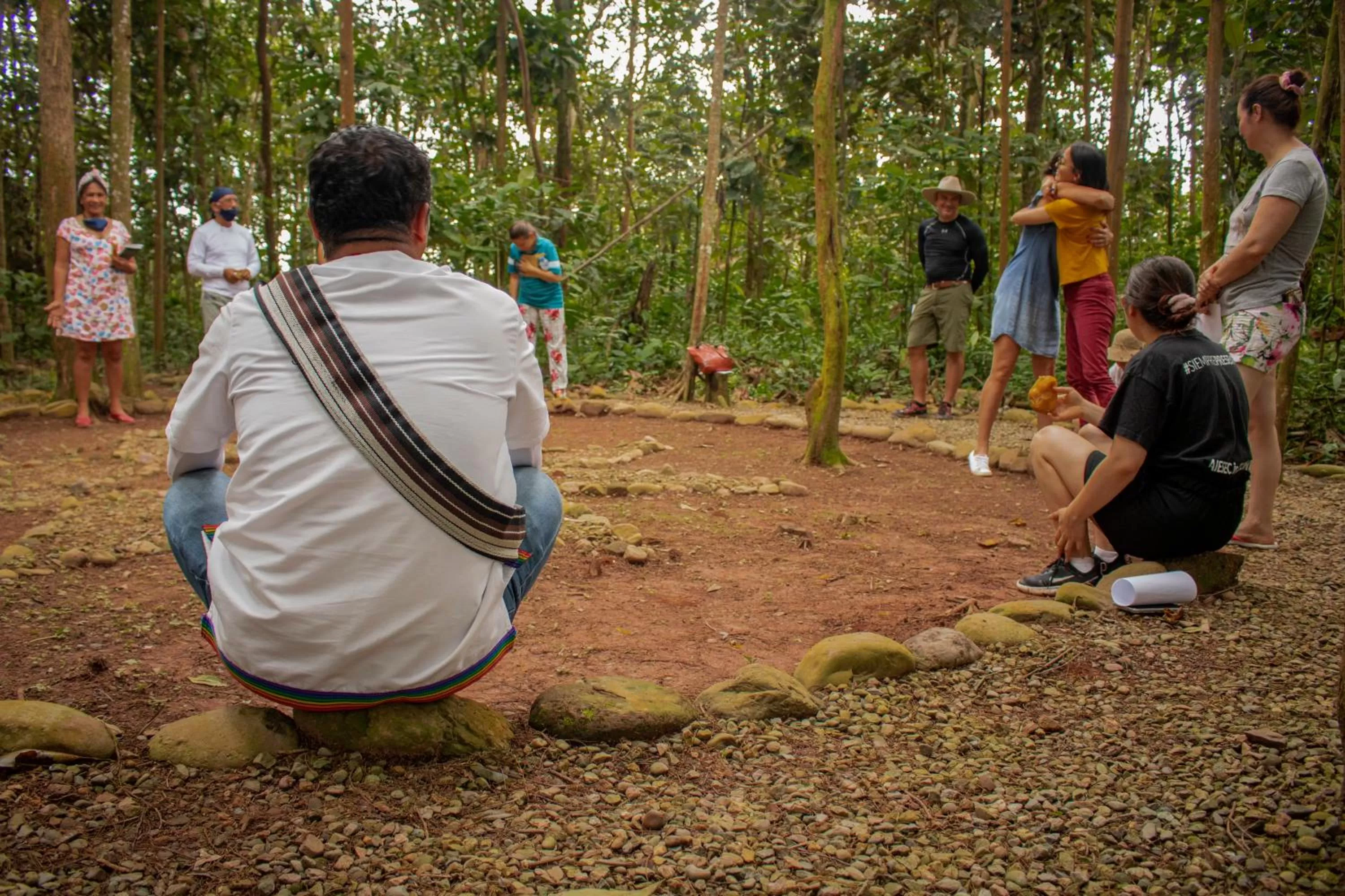 Natural landscape in Ecolodge Cosmogénesis