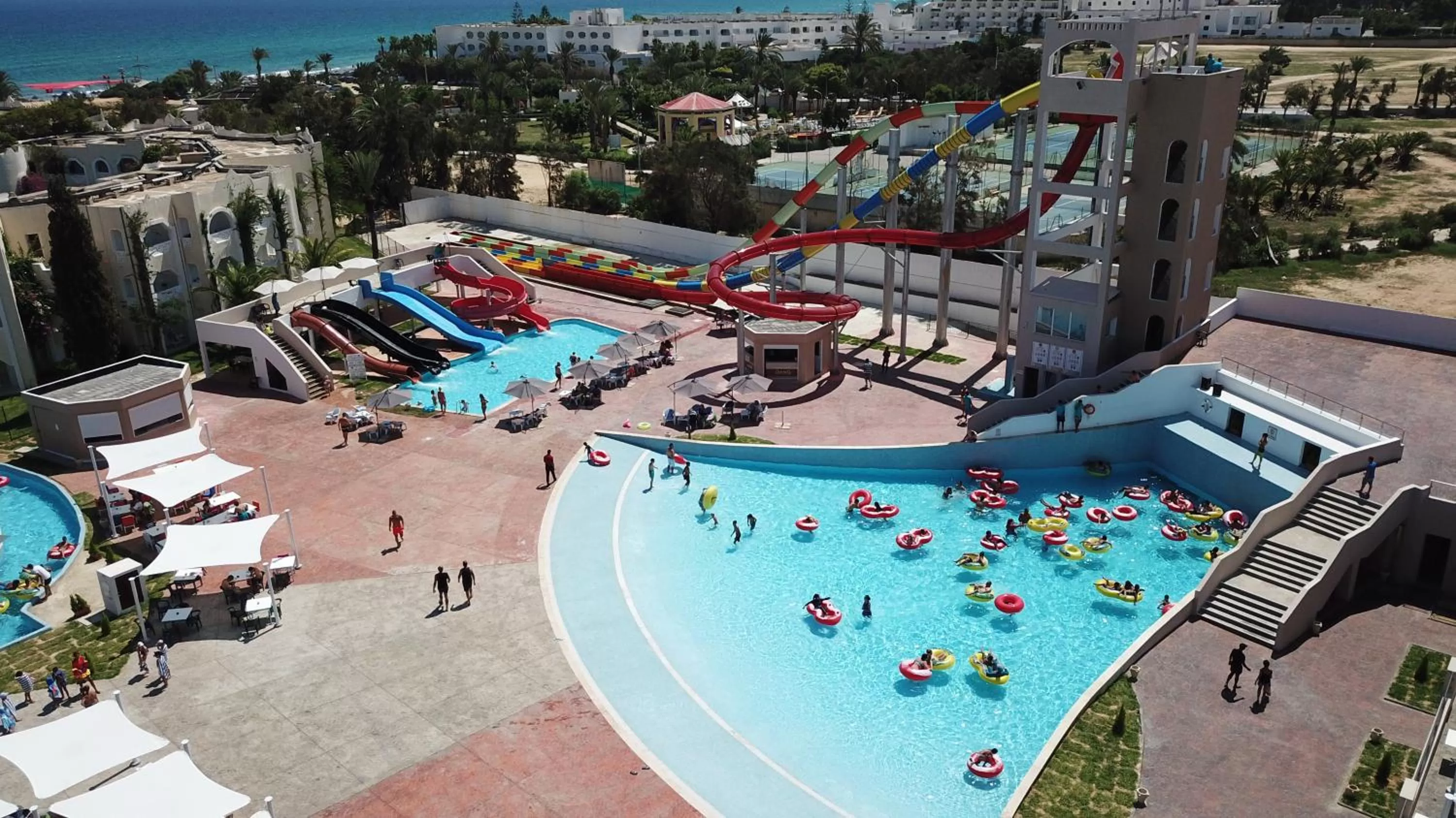 Aqua park in Mahdia Beach & Aqua Park