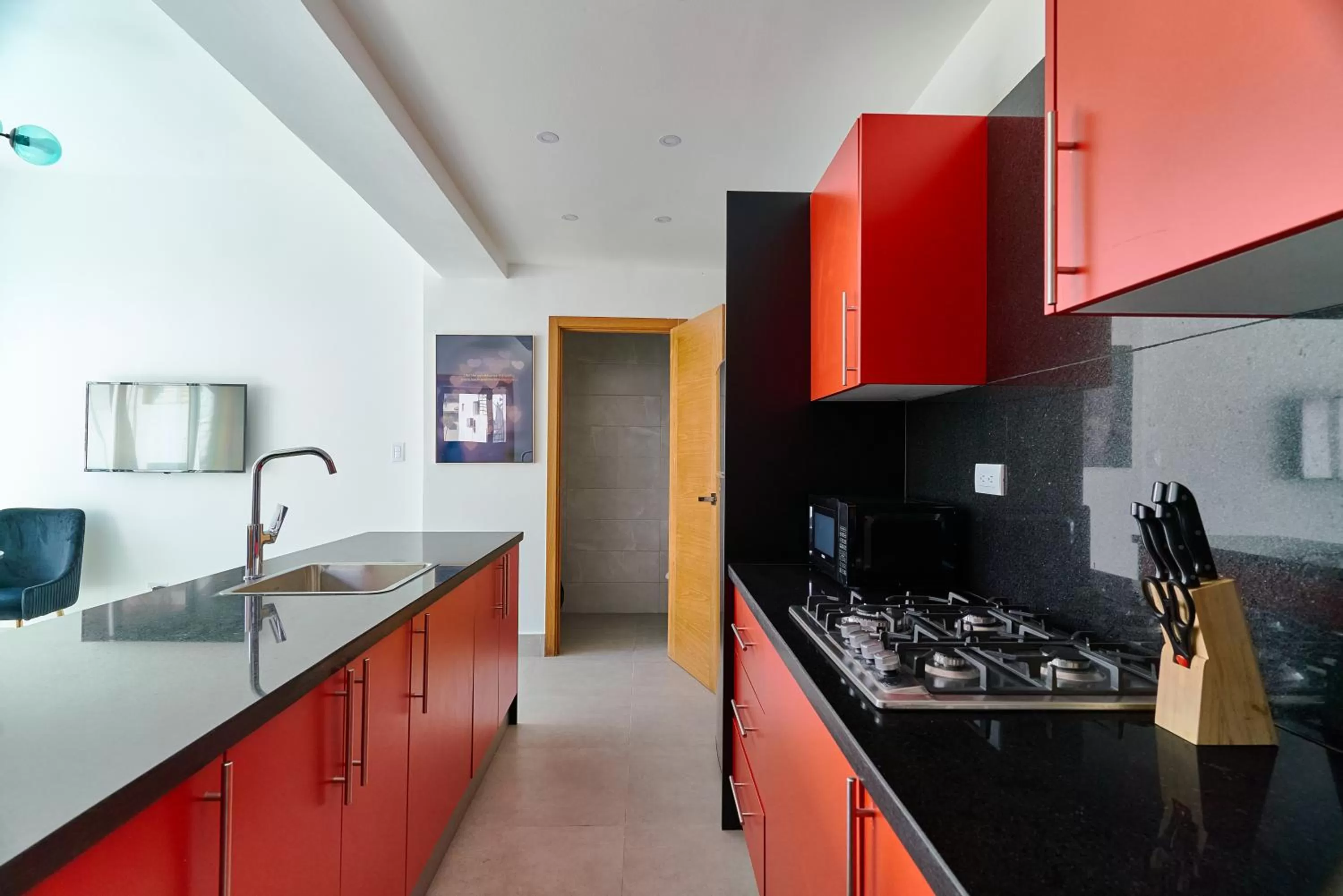 Kitchen or kitchenette in Central Suites Tower
