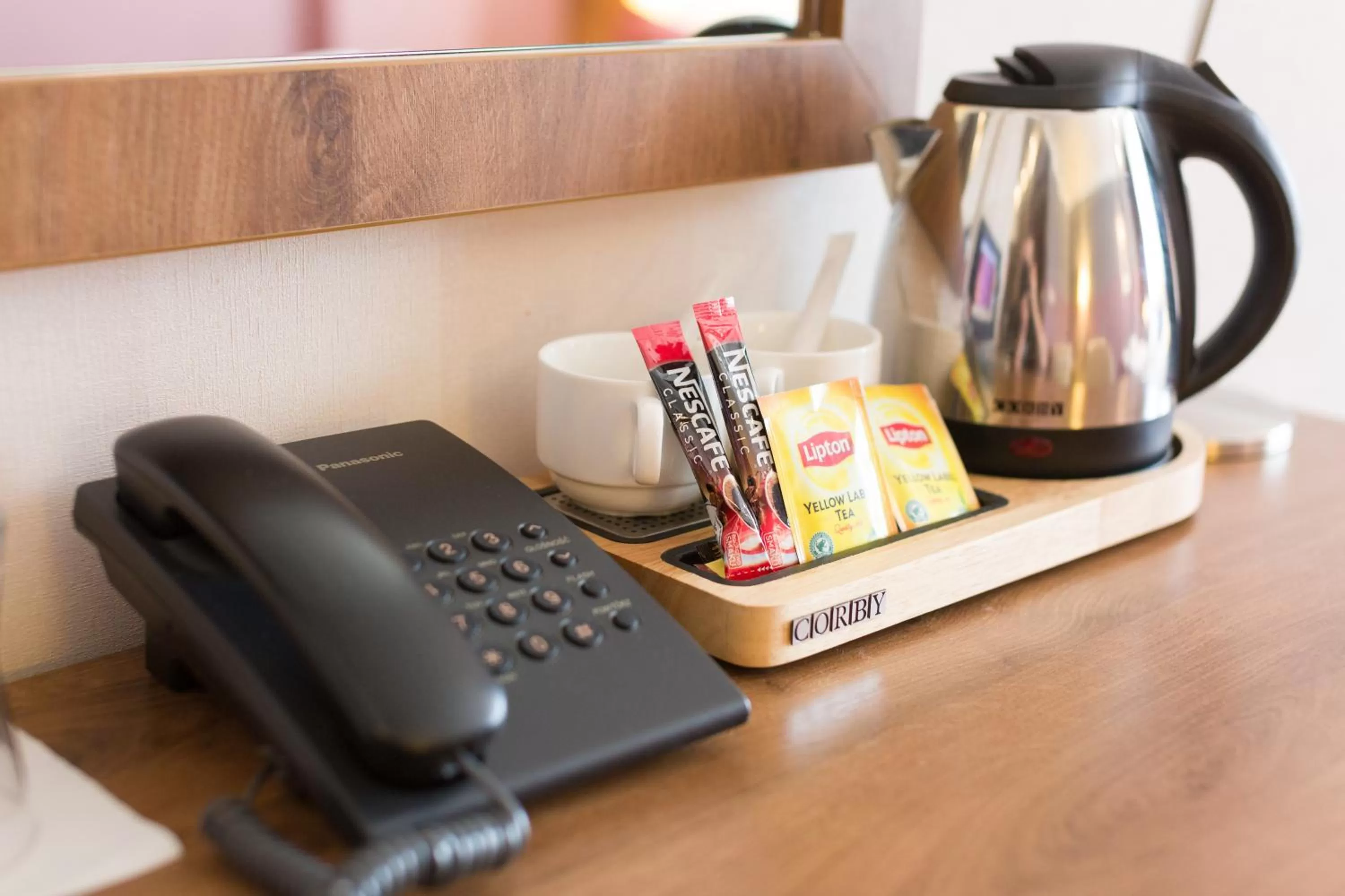 Coffee/tea facilities in Hotel Swing