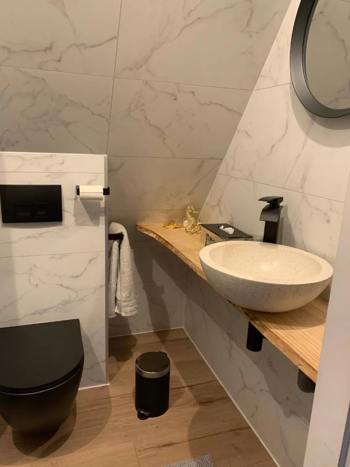 Toilet in B&B bij Vincent