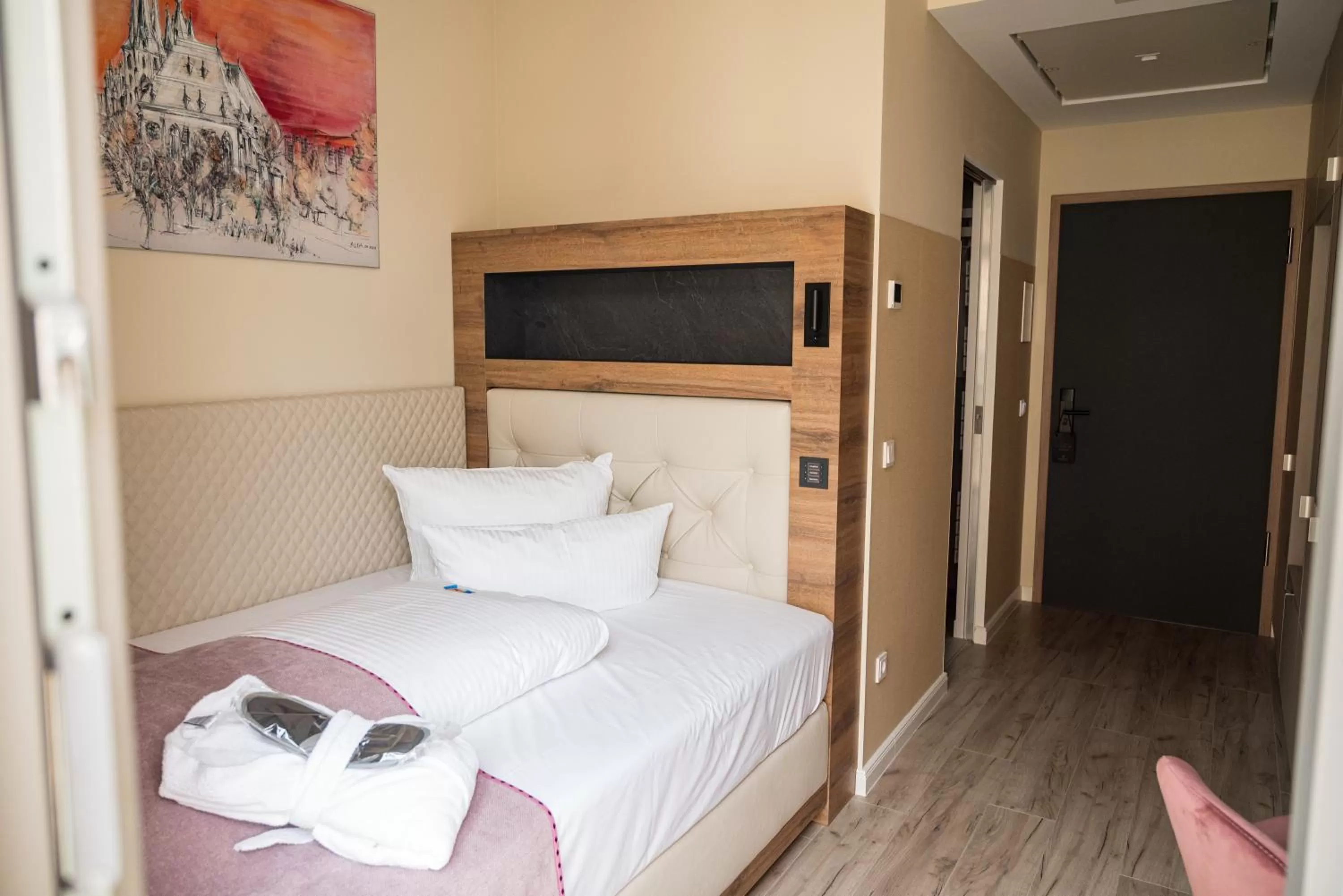 Bed in DAS KEHRS - Hotel auf dem Petersberg