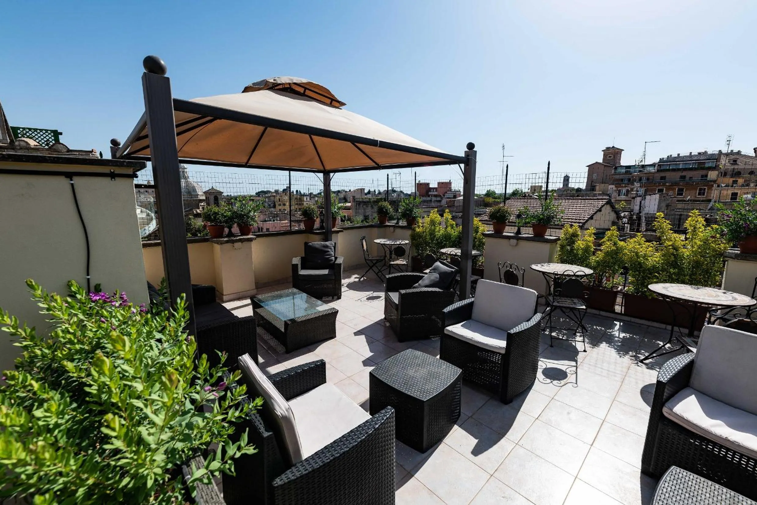 Balcony/Terrace in Hotel Anfiteatro Flavio