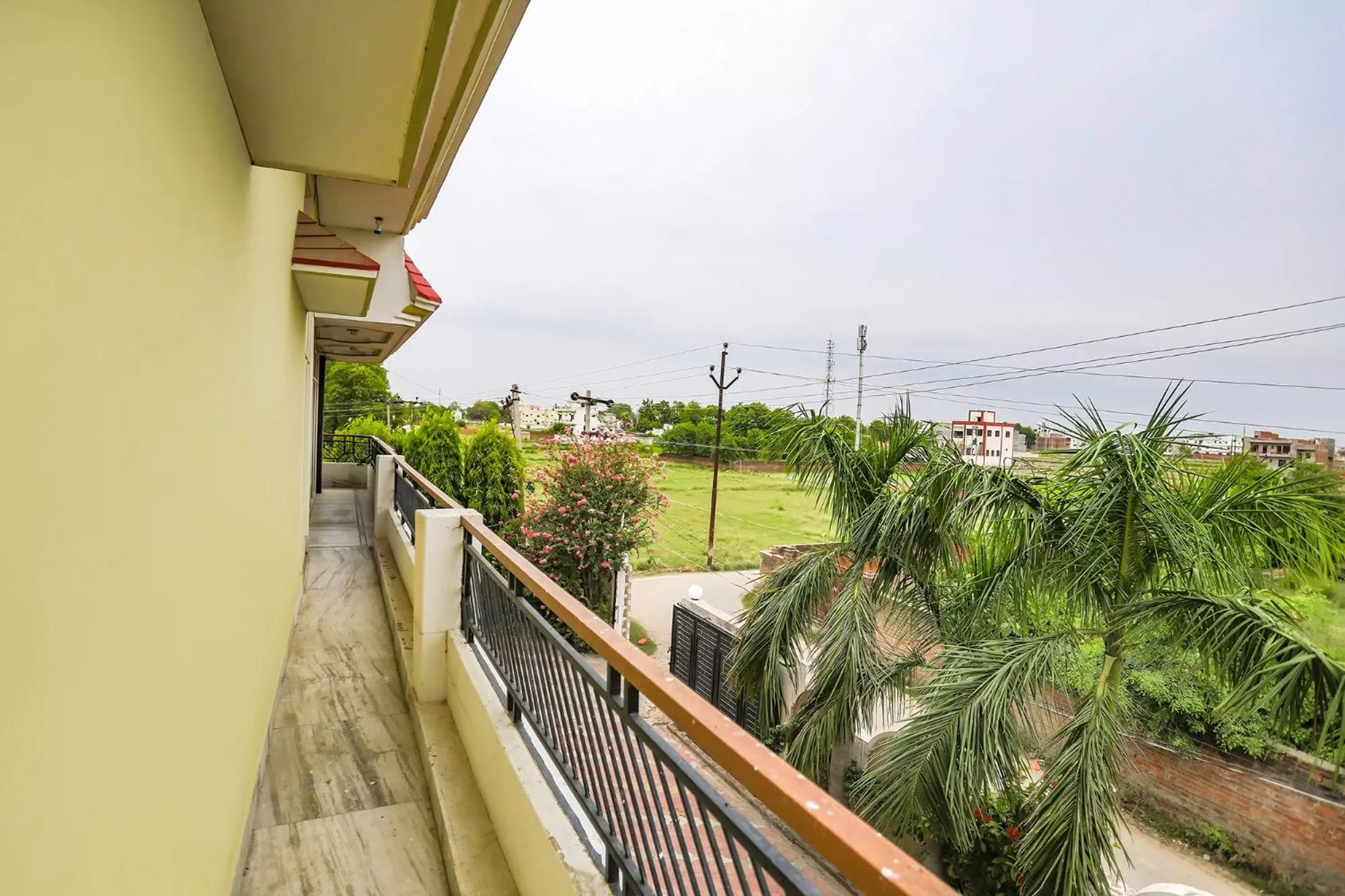 Balcony/Terrace in FabHotel Kriti Green - Hanuman Mandir, Lathia