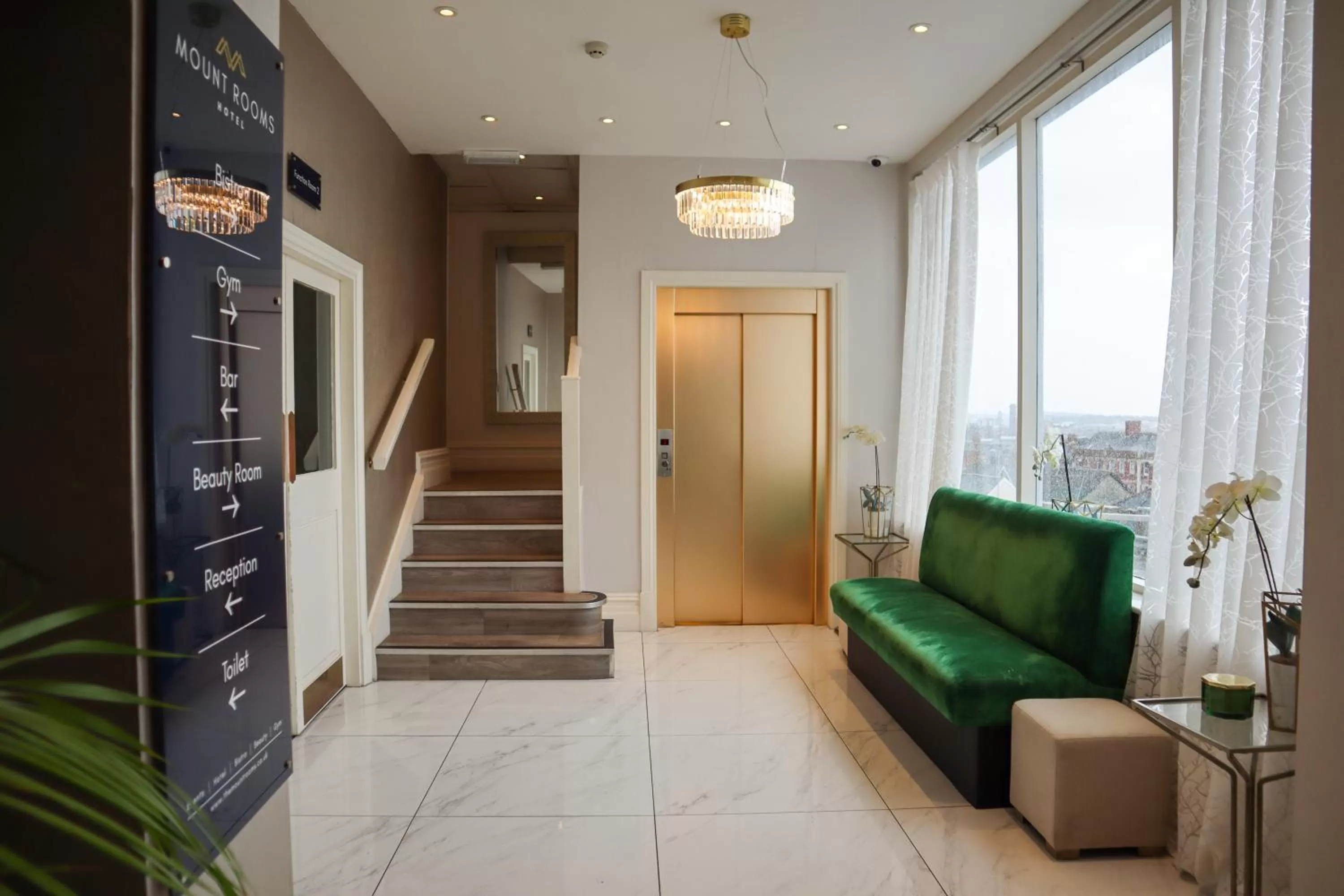 Facade/entrance in The Mount Rooms