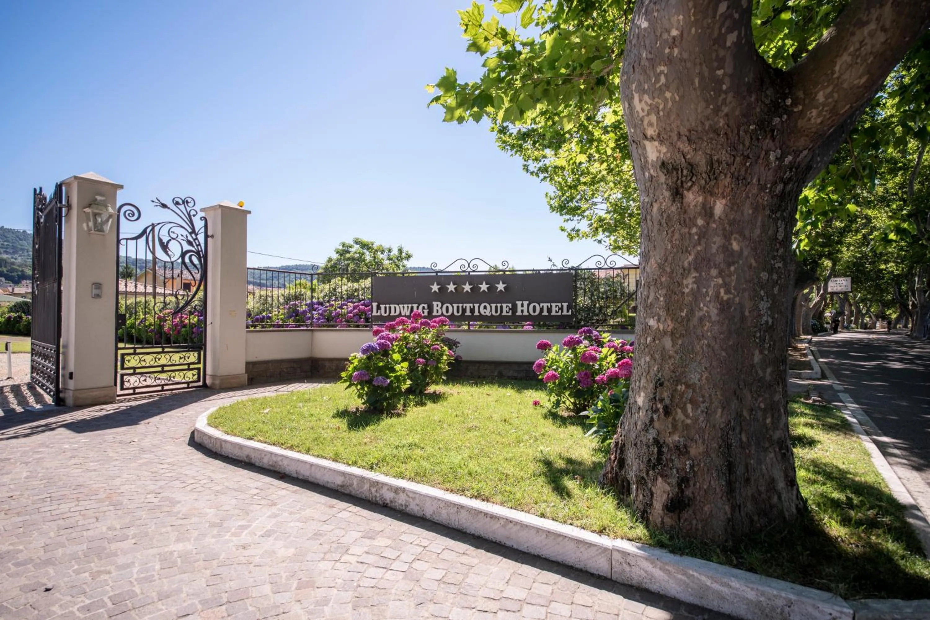 Garden in Ludwig Boutique Hotel & Spa