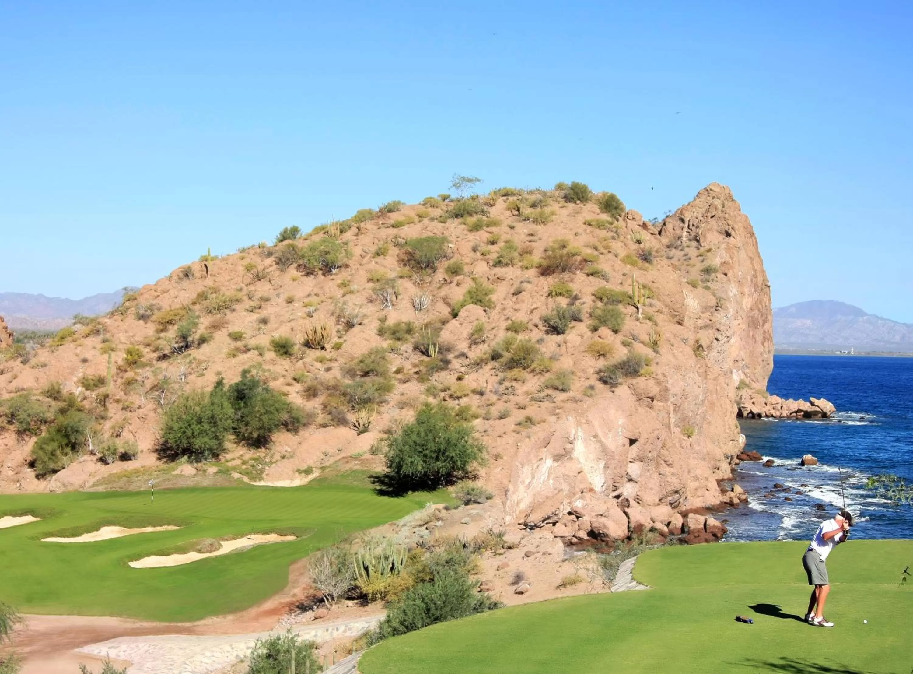 Golfcourse in Loreto Bay Golf & Sea at Baja