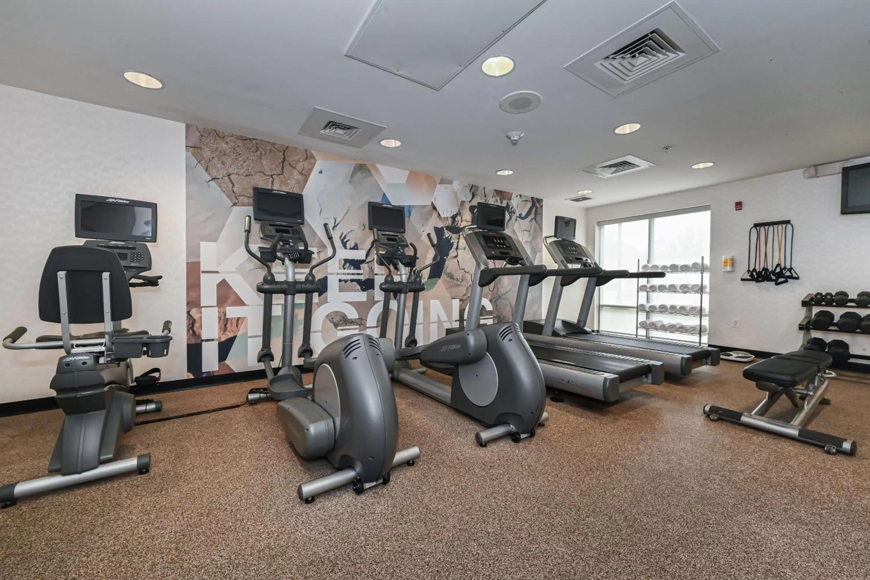 Fitness centre/facilities in SpringHill Suites Columbia Downtown The Vista