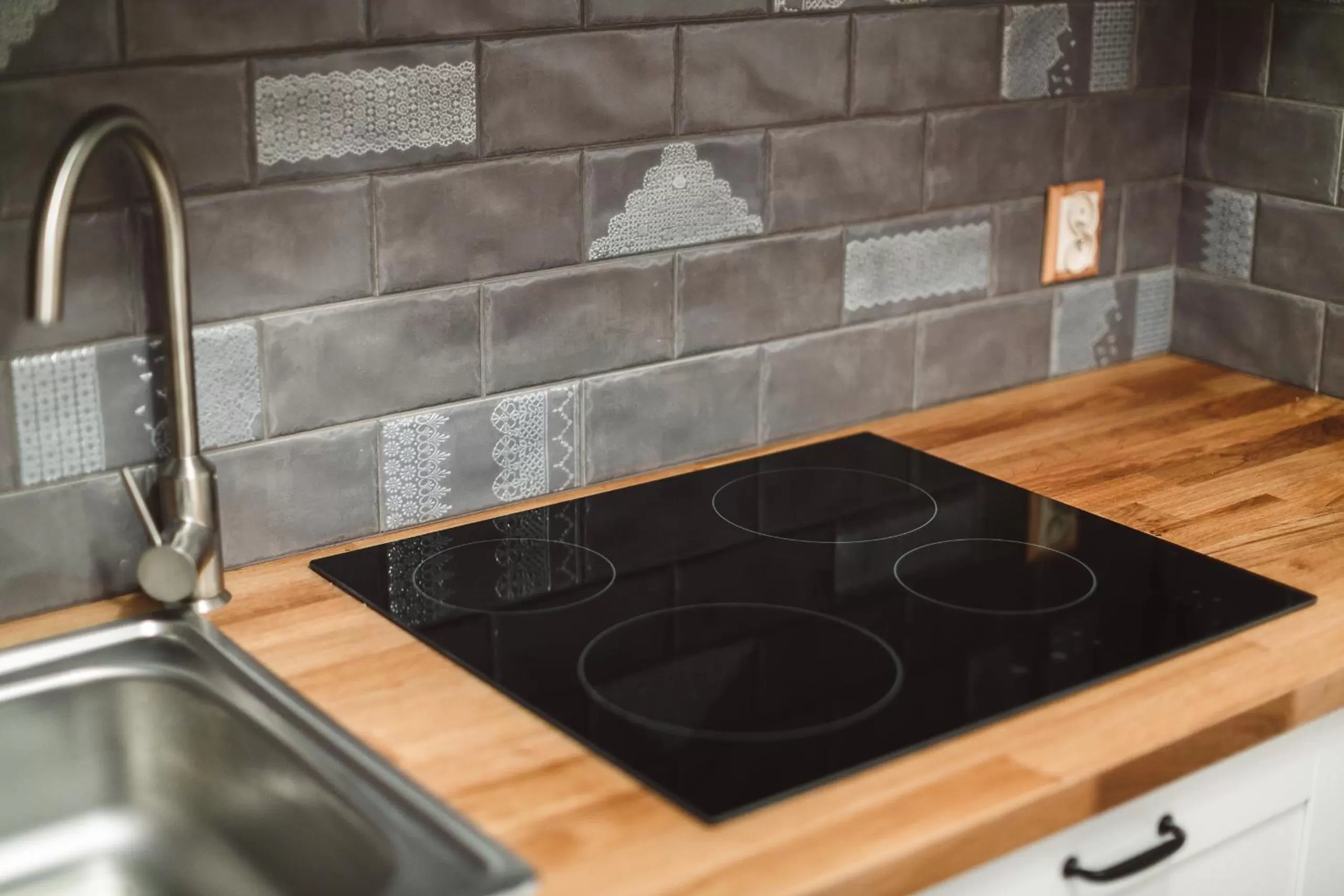 Communal kitchen in Górskie Wspomnienie