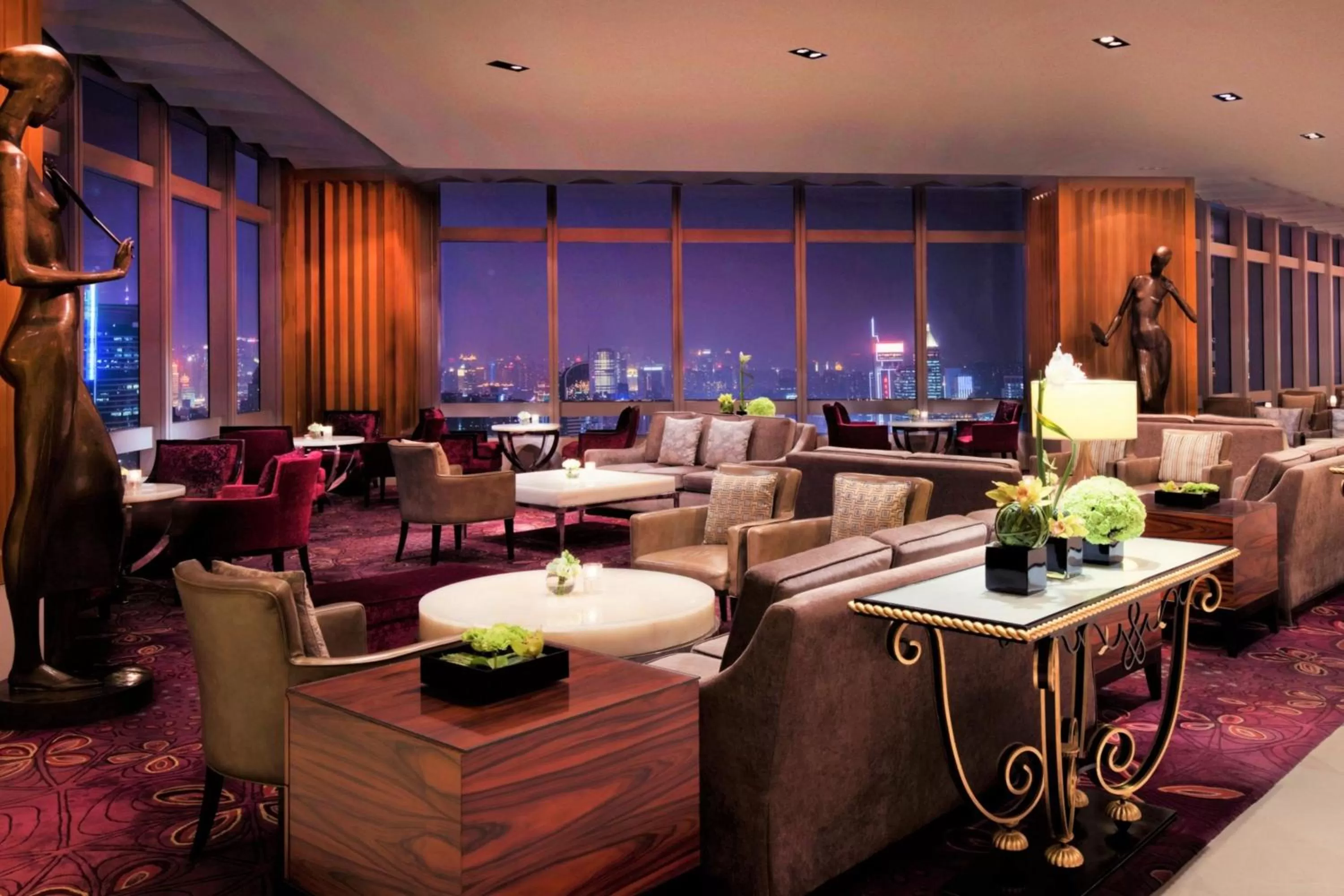 Lobby or reception in JW Marriott Shanghai at Tomorrow Square