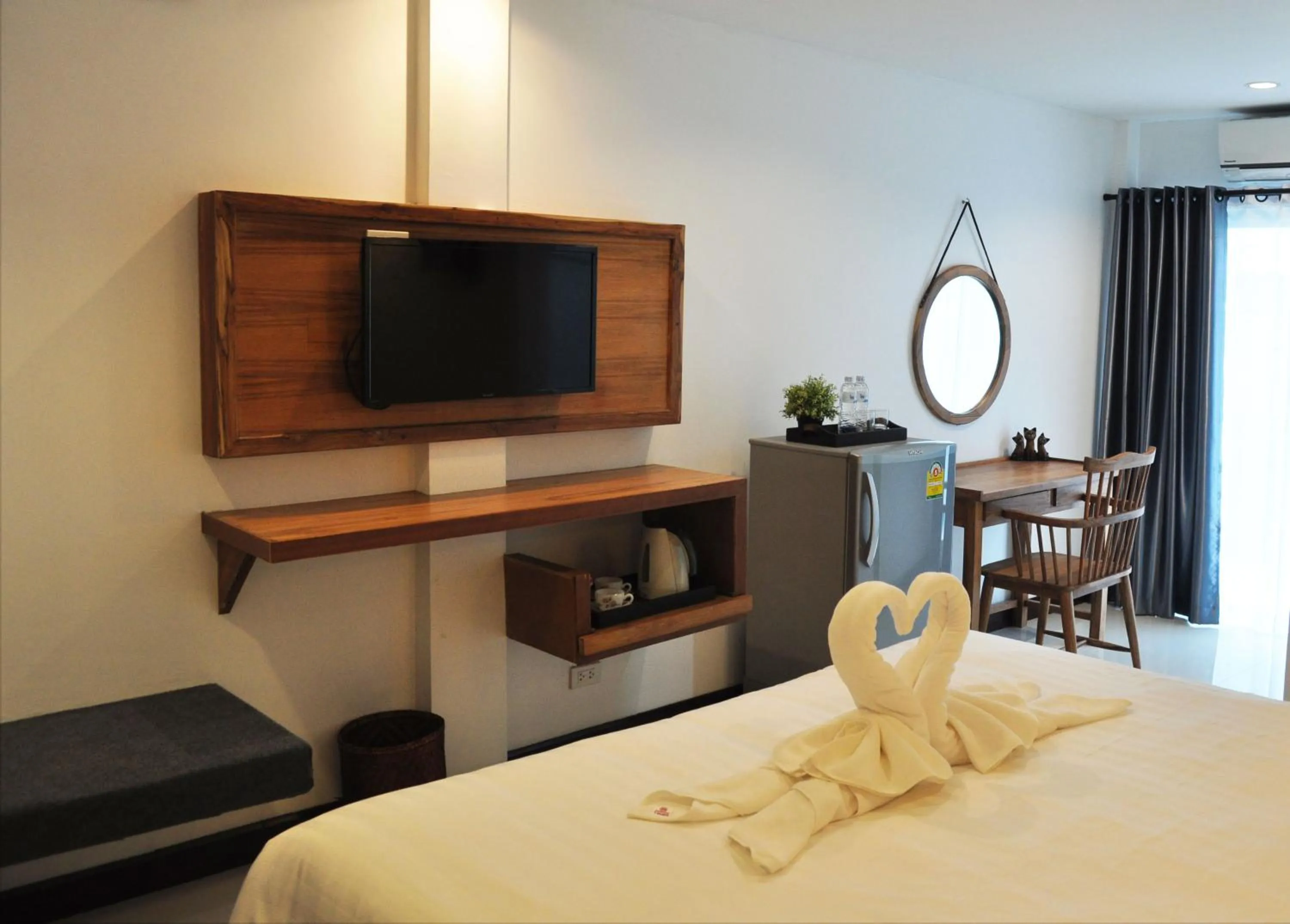 TV and multimedia, Bed in My Chiangmai Boutique Lodge