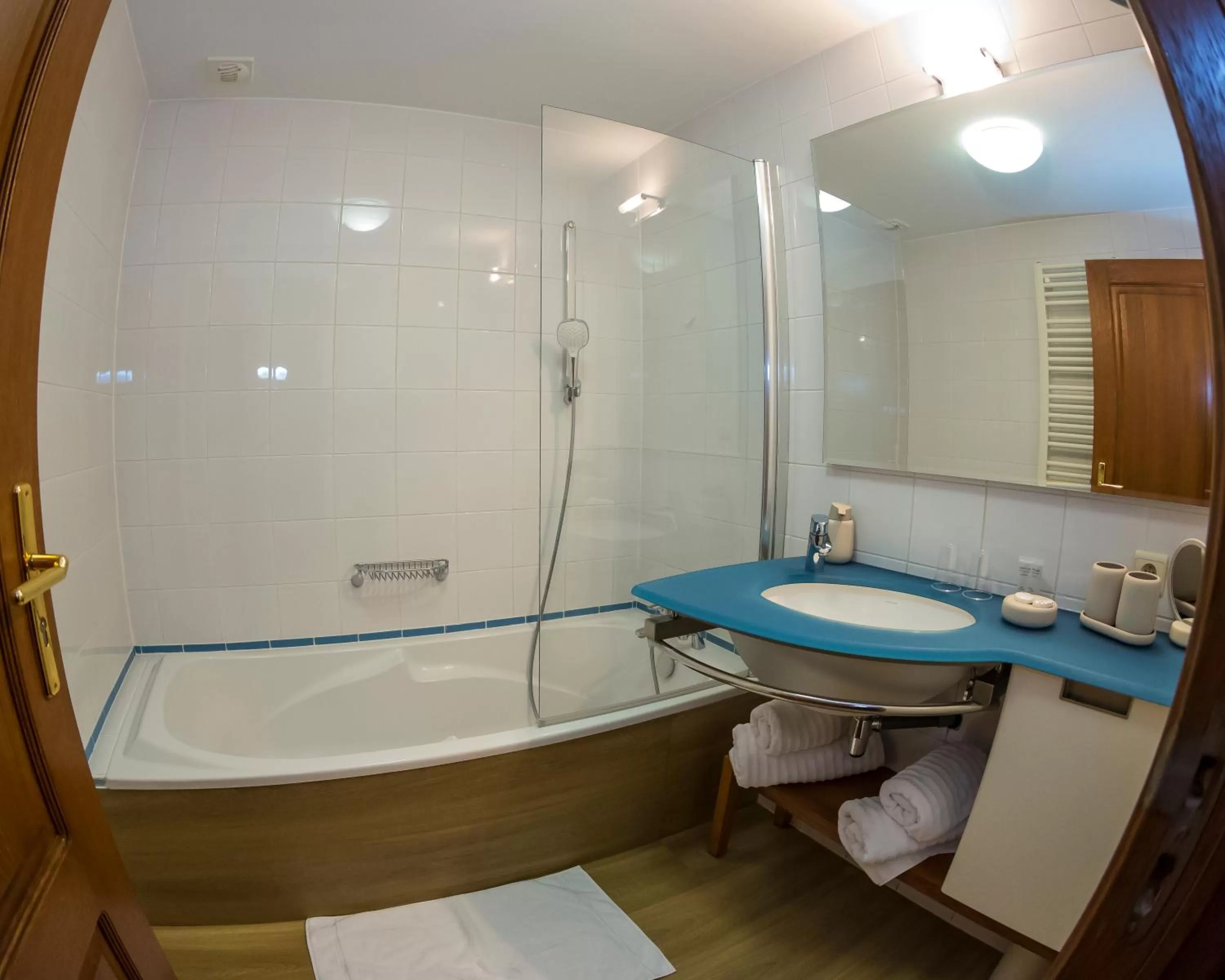 Bathroom in B&B Ferme Château de Laneffe