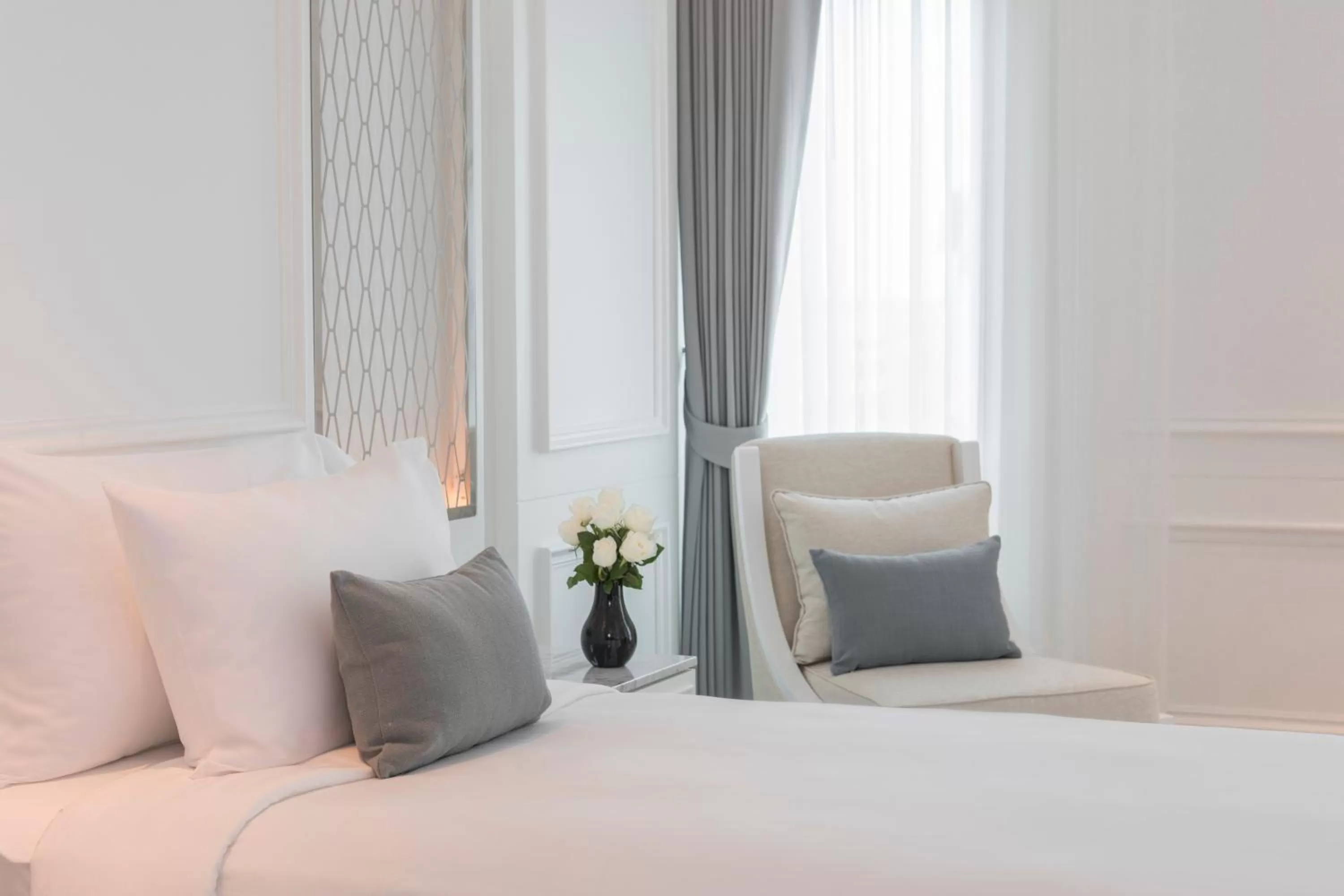 Bed in De Princess Hotel Udonthani