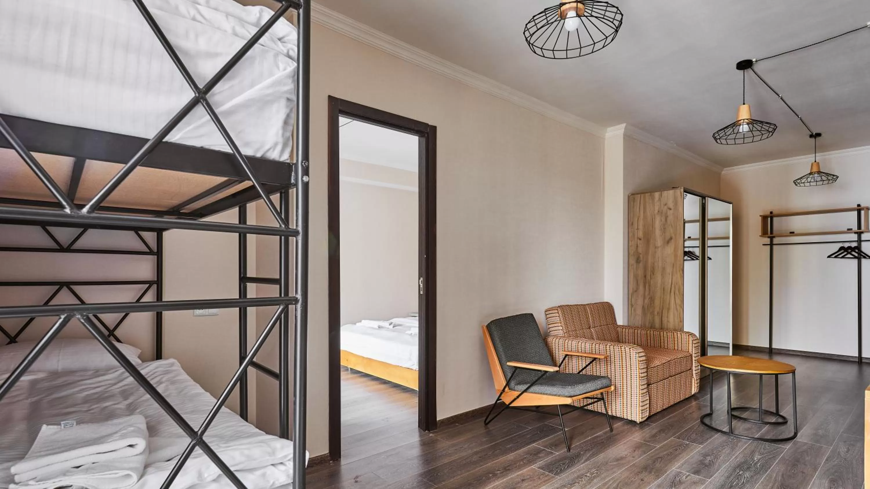 Photo of the whole room, Bed in Gudauri Loft Hotel