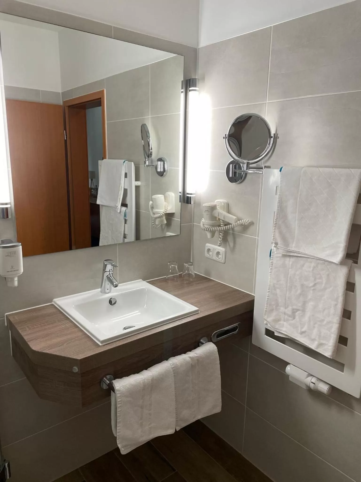 Bathroom in Hotel-Gasthof Hüttensteinach