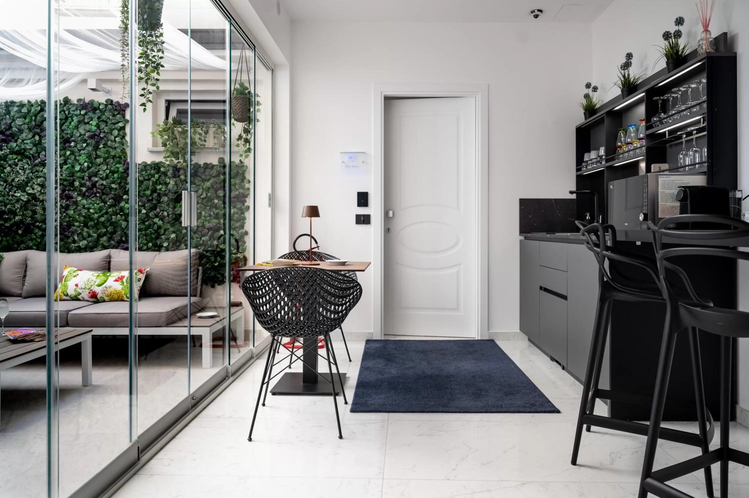 Living room in BM SUITES CEFALU