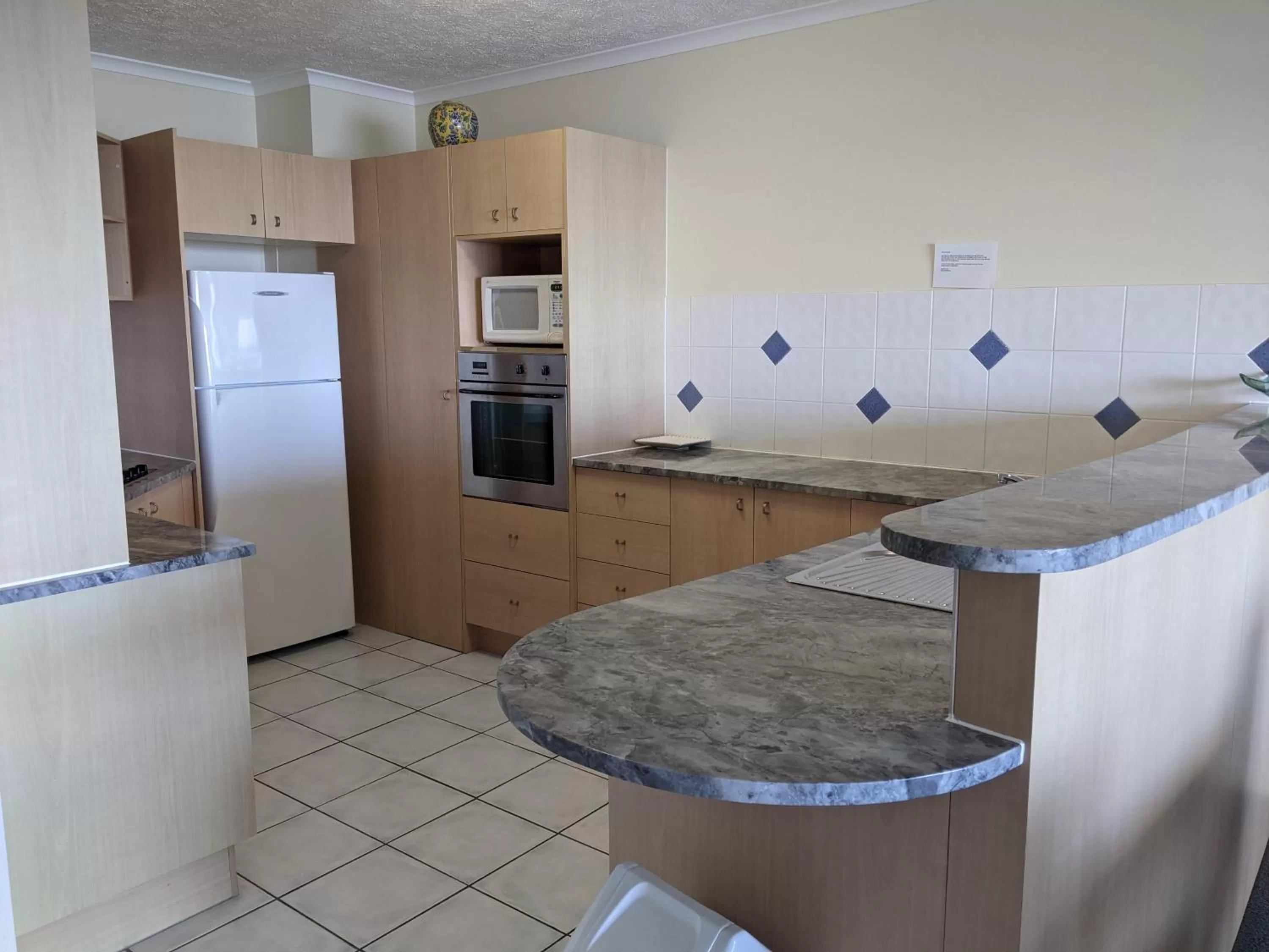 Kitchen or kitchenette in Moorings Beach Resort