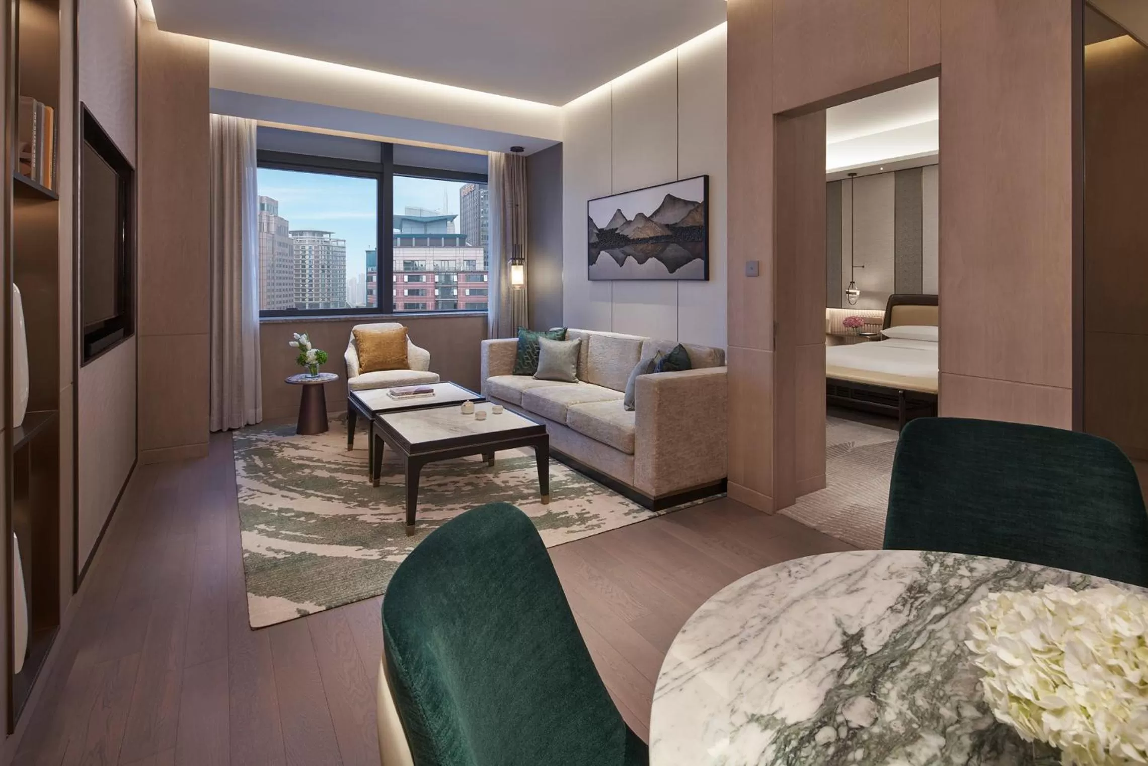 Living room in Hyatt Regency Metropolitan Chongqing