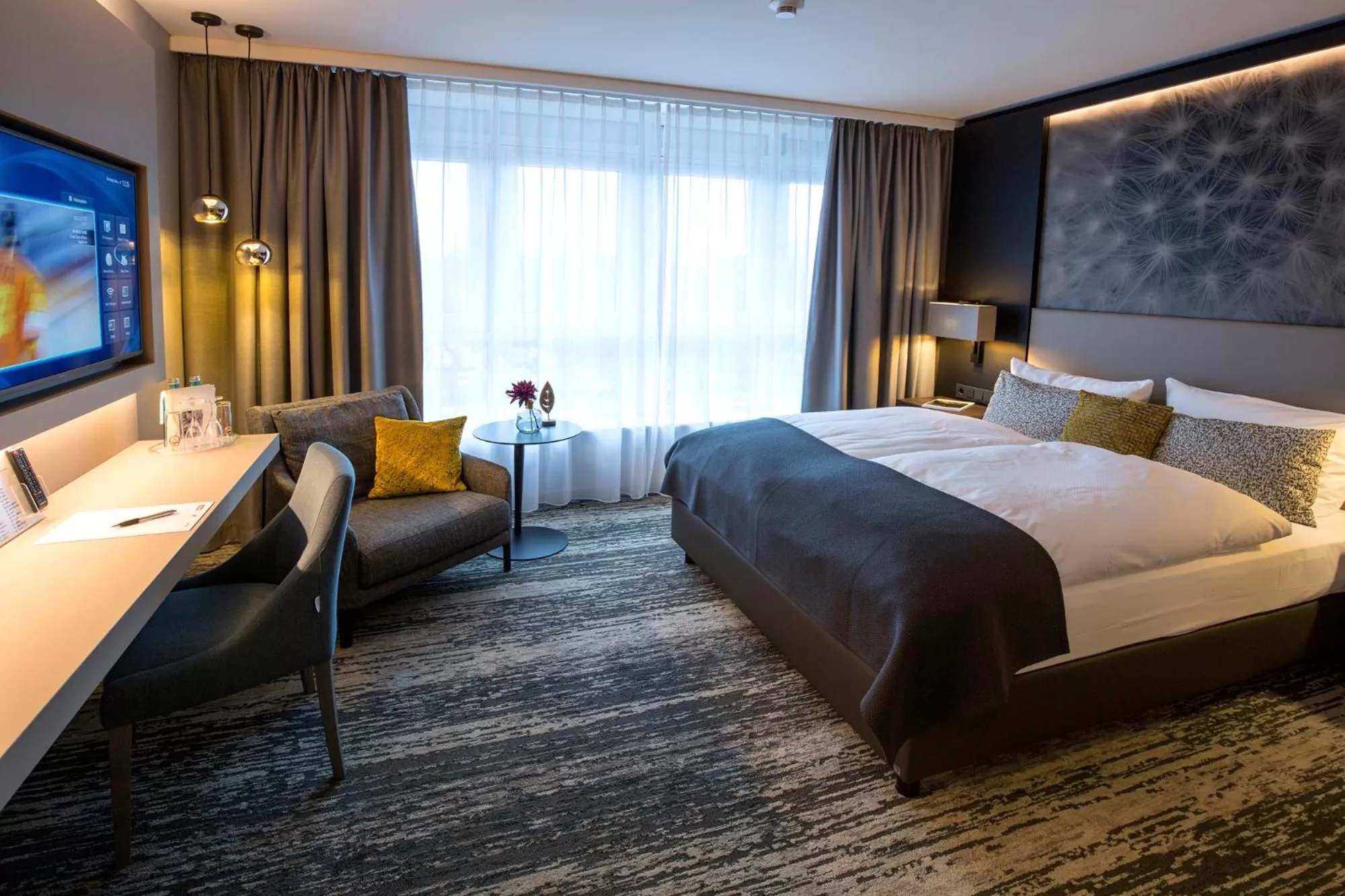 Photo of the whole room, Bed in Kranz Parkhotel