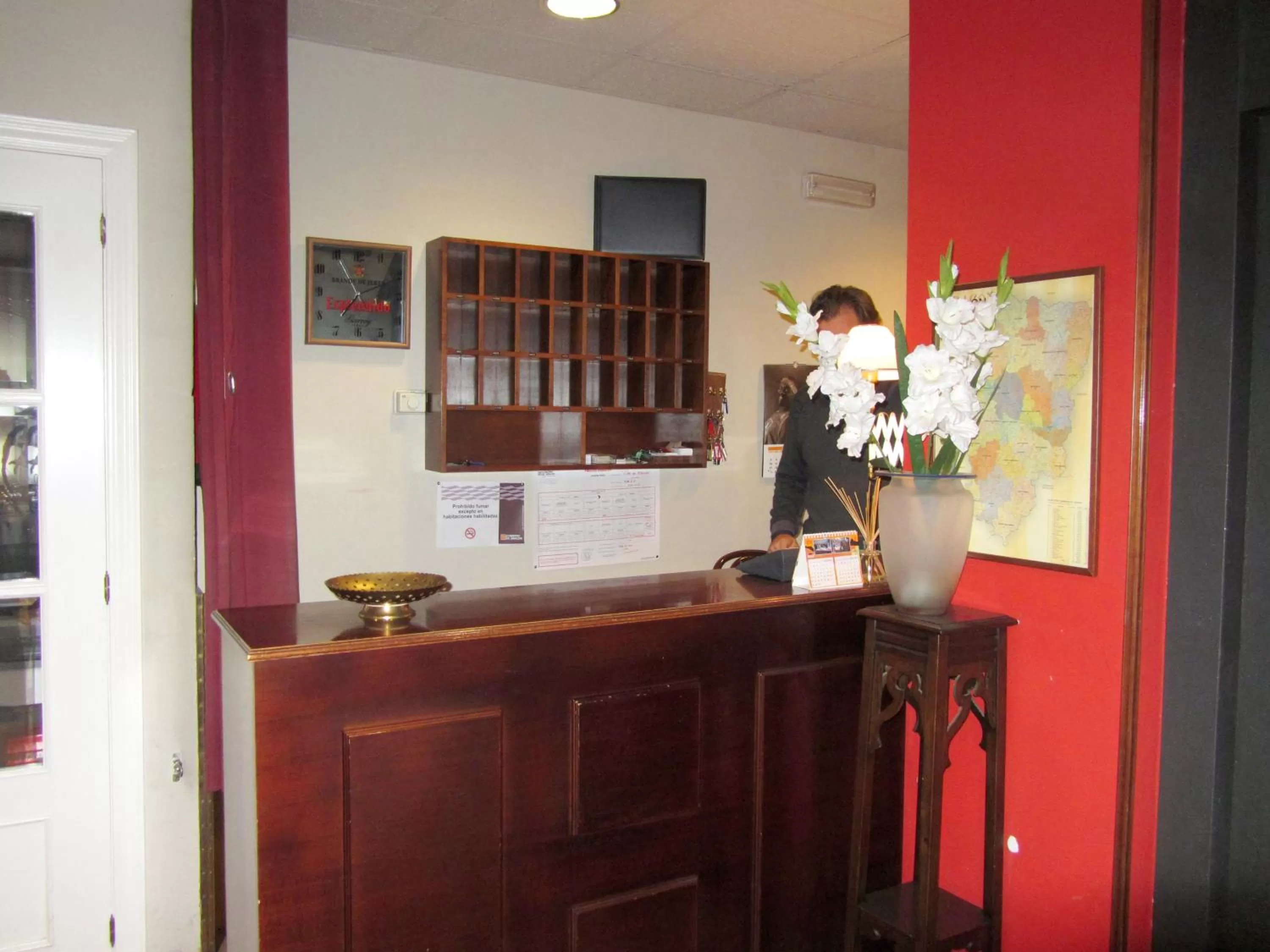 Lobby or reception in Hotel Villa de Utrillas