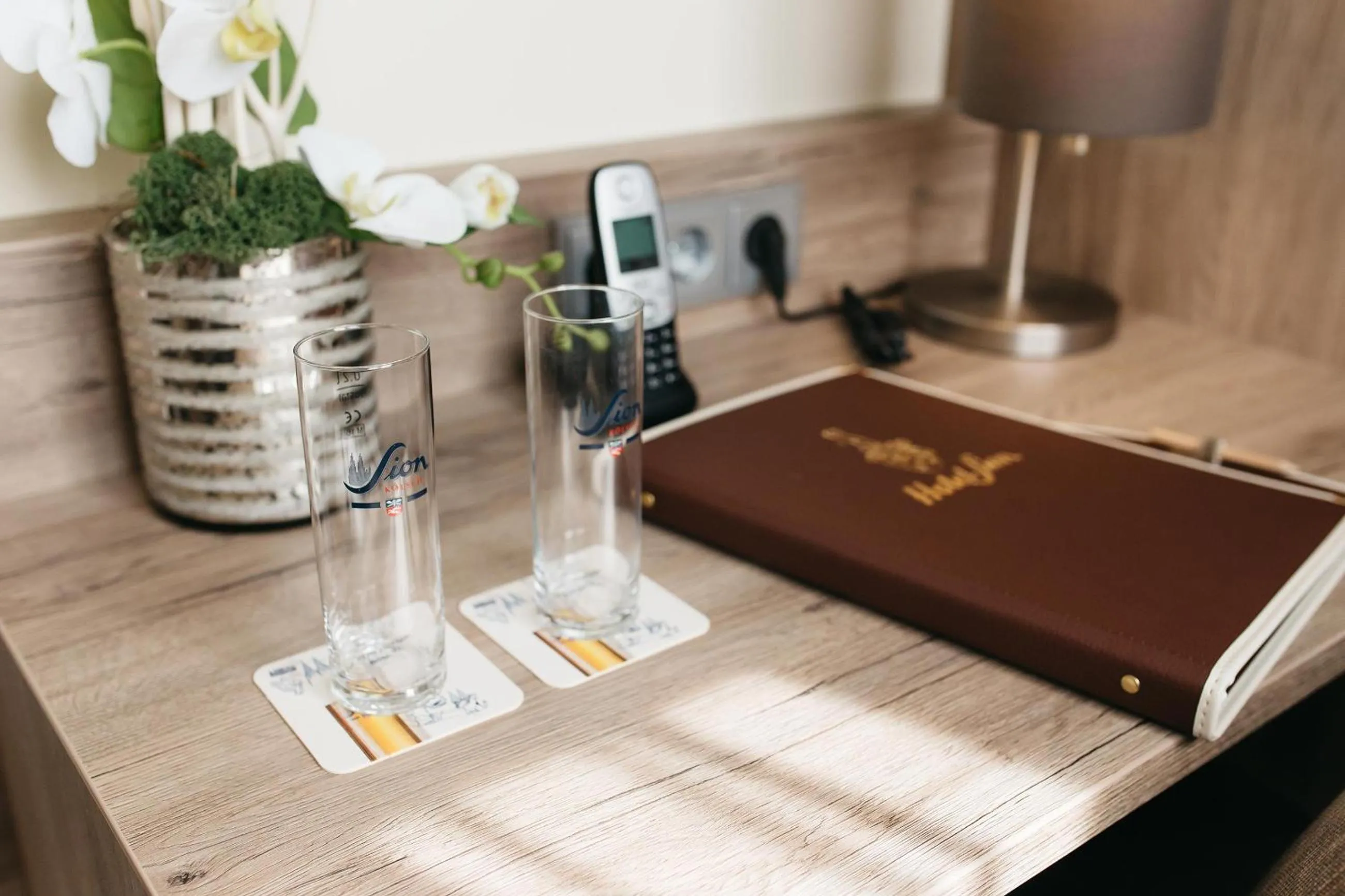 Decorative detail in Hotel Sion