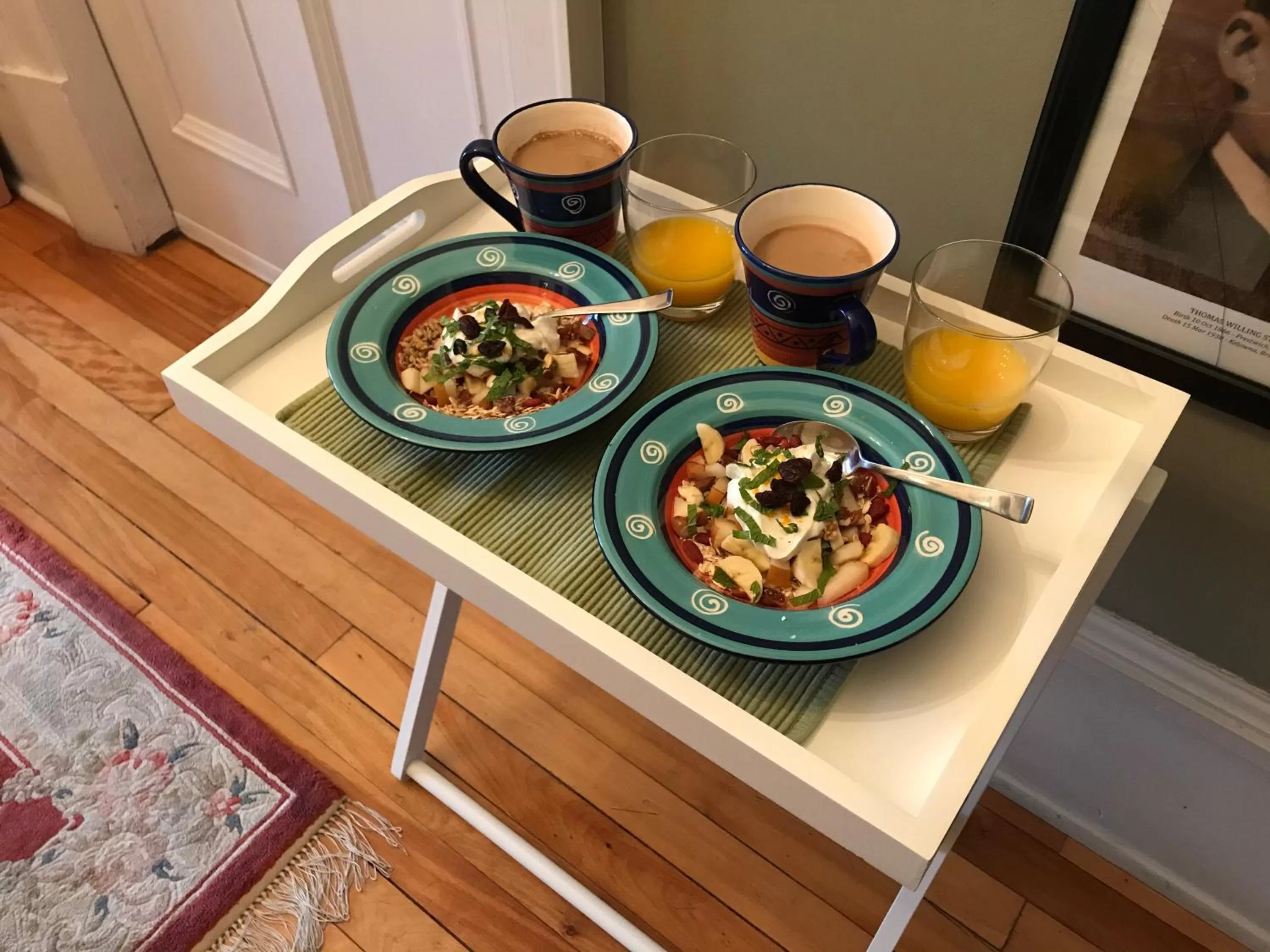 Food and drinks in Stirling House