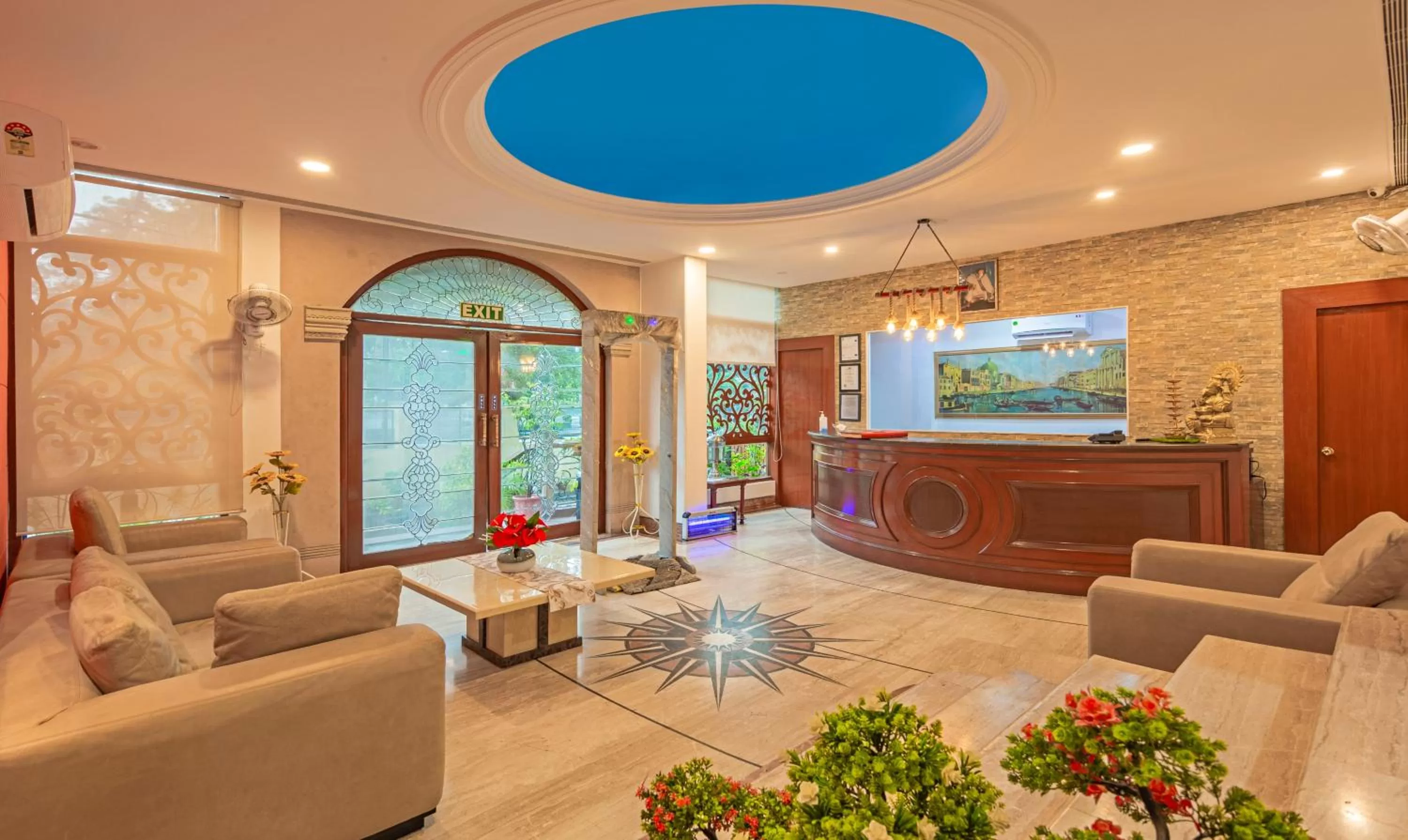 Seating area in Treebo Corporate Park