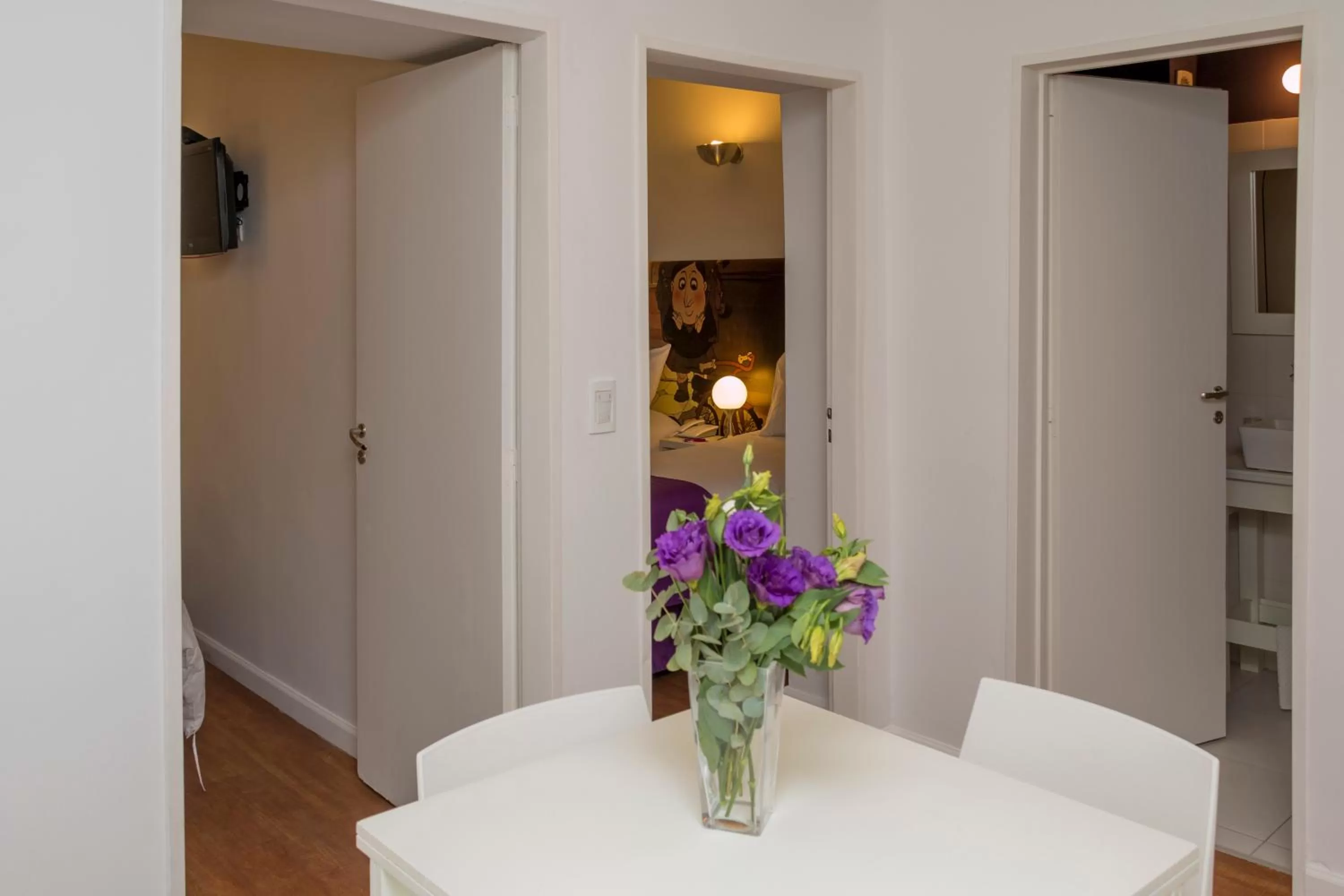 Seating area in Infinito Hotel