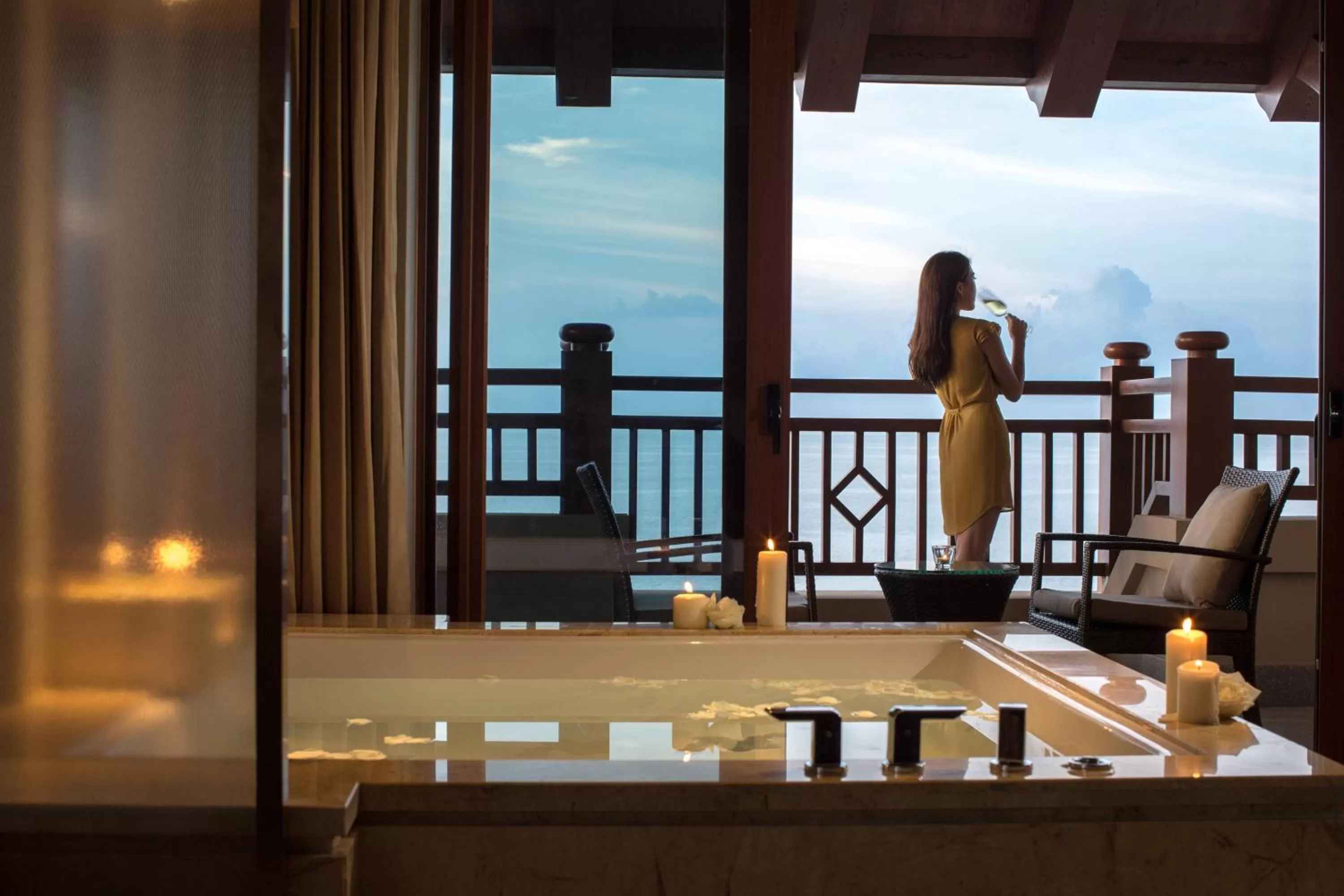 Photo of the whole room in Haikou Marriott Hotel